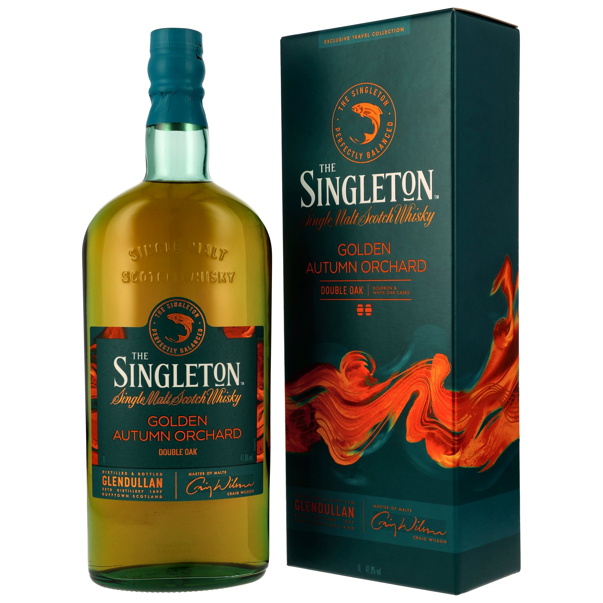 Singleton of Glendullan Golden Autumn Orchard - Ex-Bourbon & American White Oak Casks - Liter