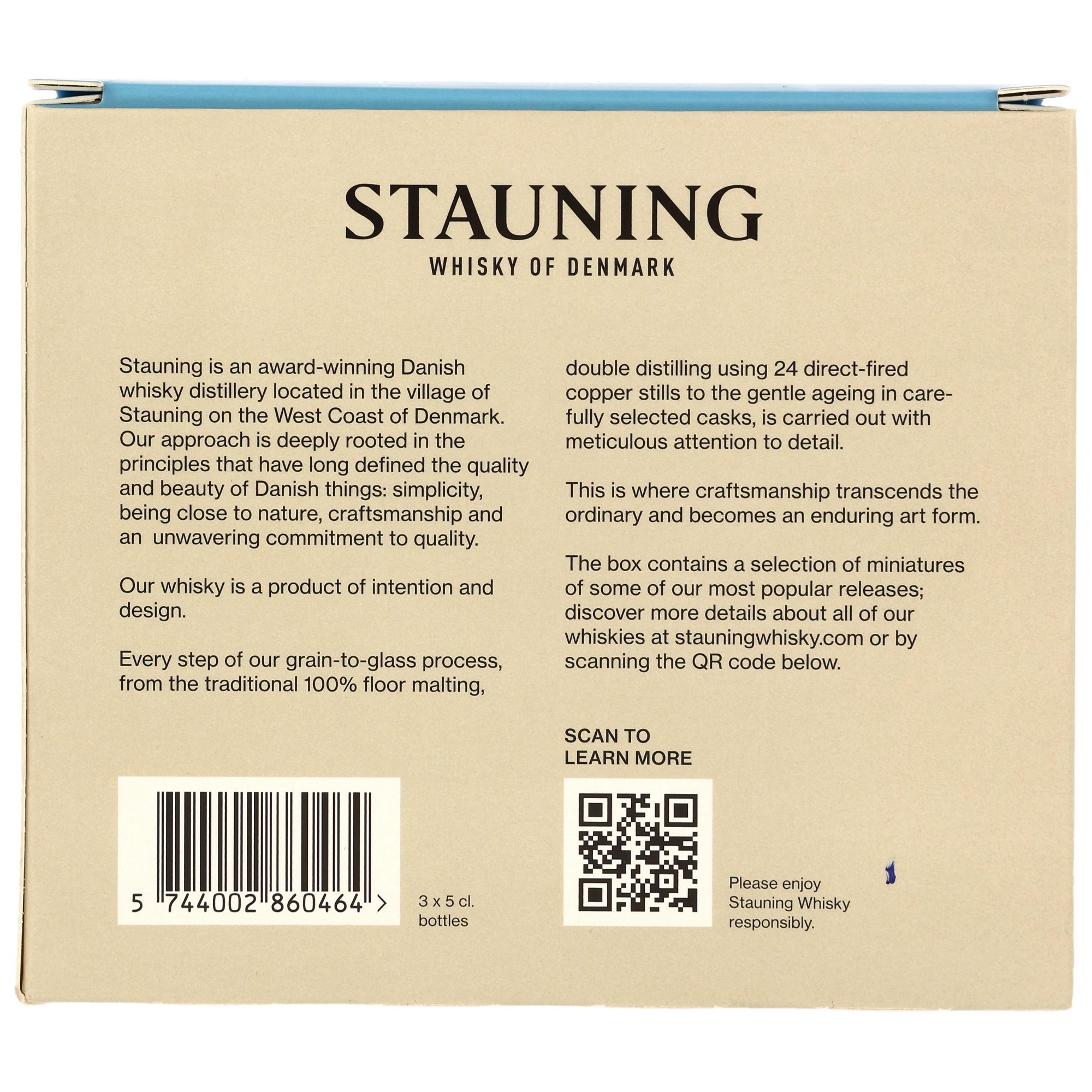 Stauning Core Set Mini Collection - Danish Whisky - Neue Ausstattung