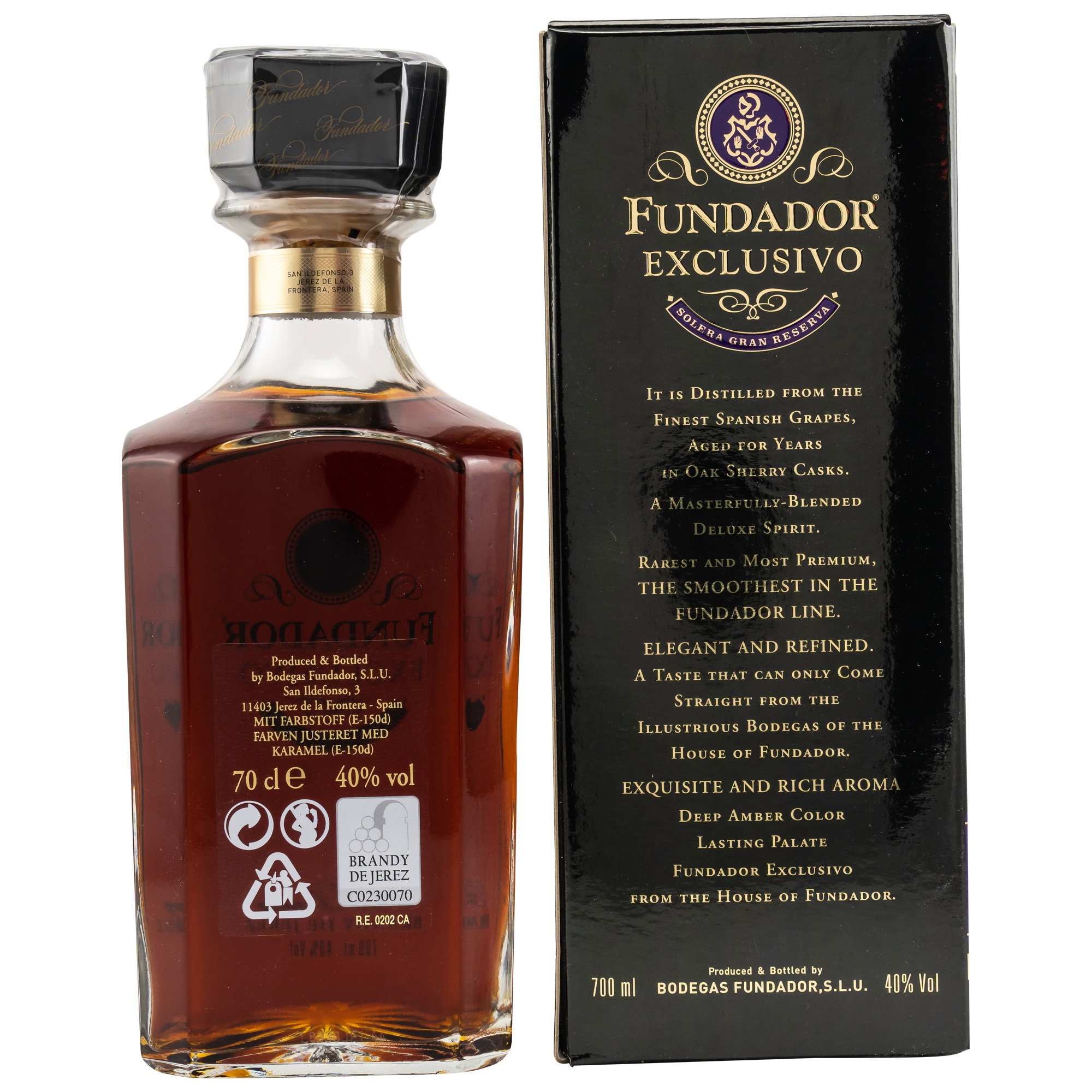 Fundador Exclusivo Brandy de Jerez