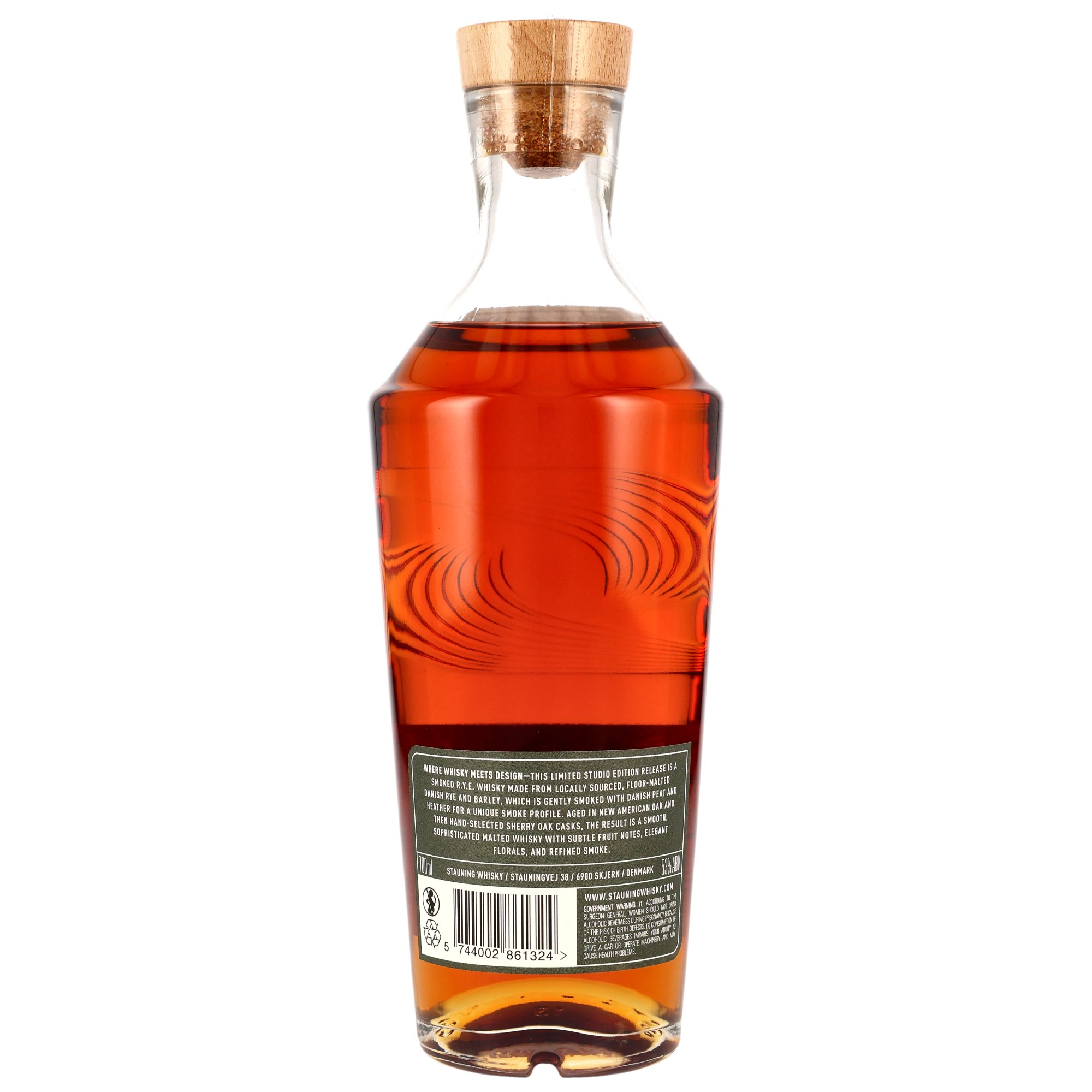 Stauning Smoked R.Y.E (Rye) Sherry Oak - Danish Whisky Studio Edition