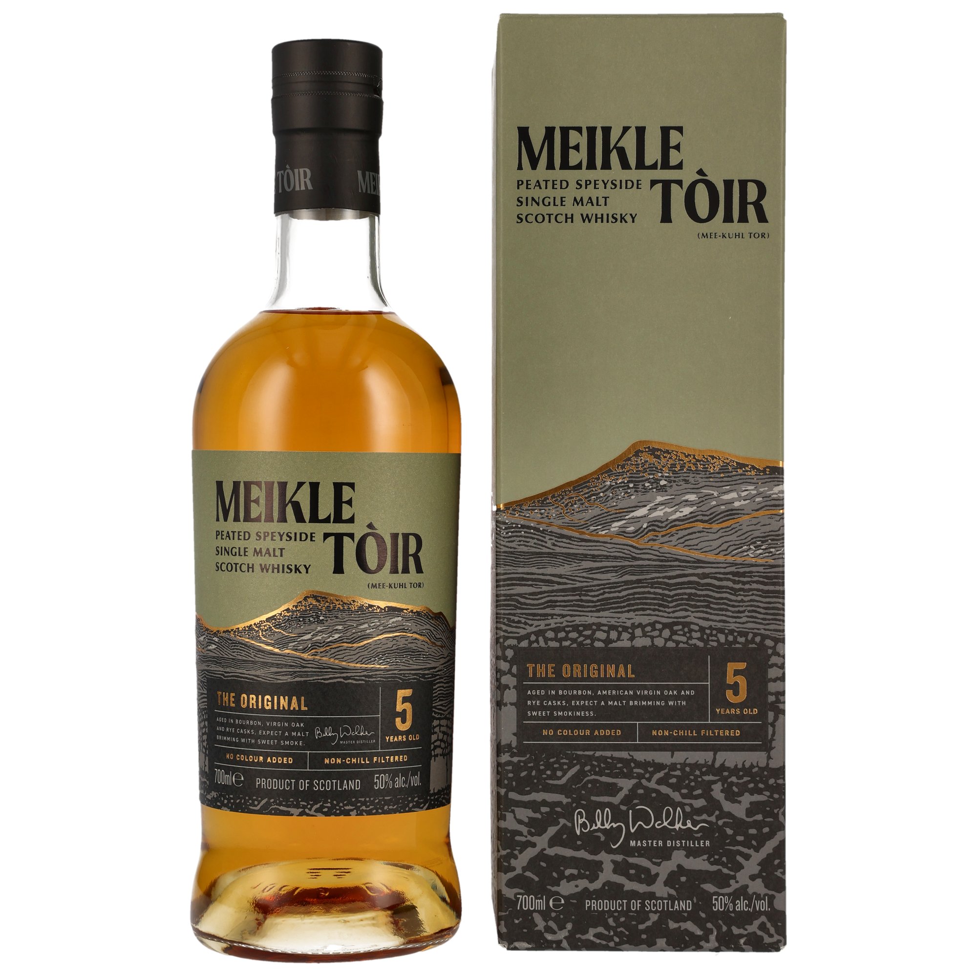 Meikle Toir 5 y.o. The Original - Heavily Peated GlenAllachie