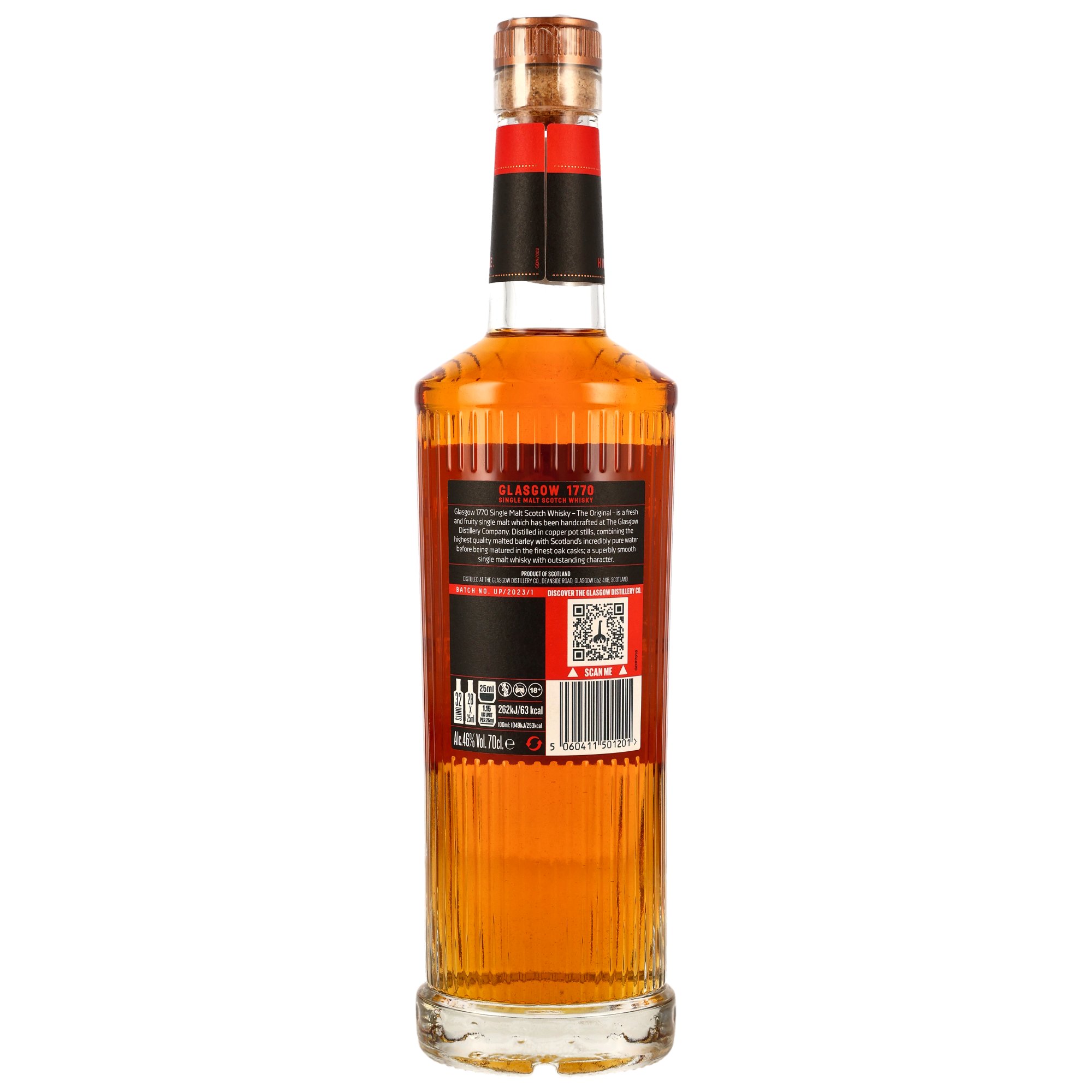 Glasgow 1770 - The Original - 1st Fill ex-Bourbon Casks, Virgin Oak Cask Finish - 700ml ohne GP