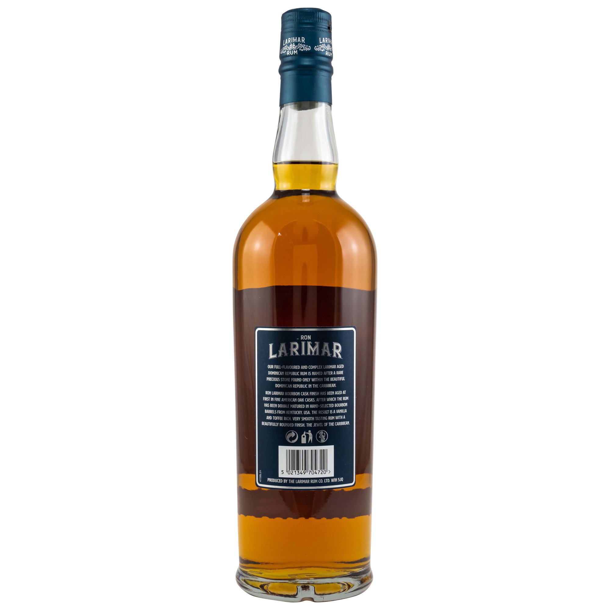 Ron Larimar Bourbon Cask Finish - Dominican Republic Rum
