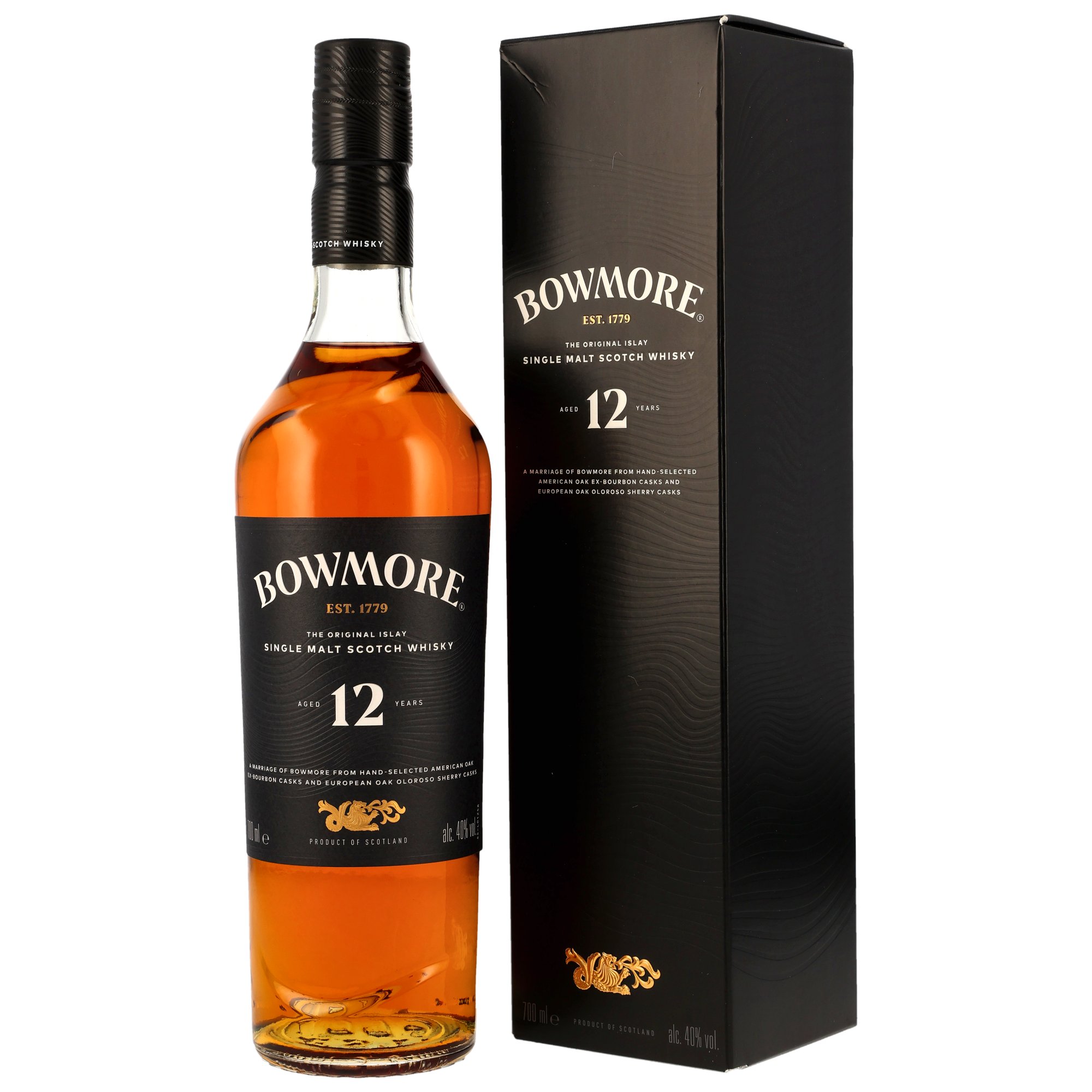 Bowmore 12 y.o. Neues Design 2025