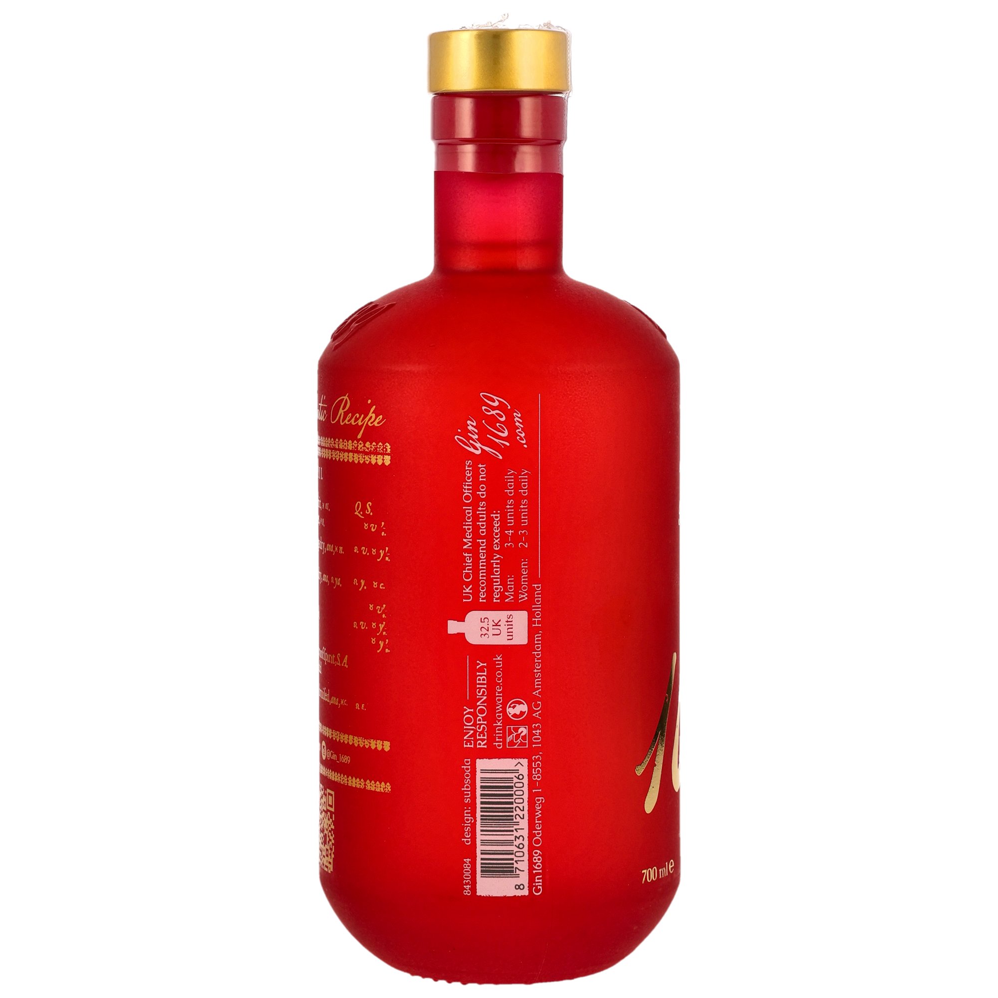 Gin 1689 Authentic Dutch Pink Gin