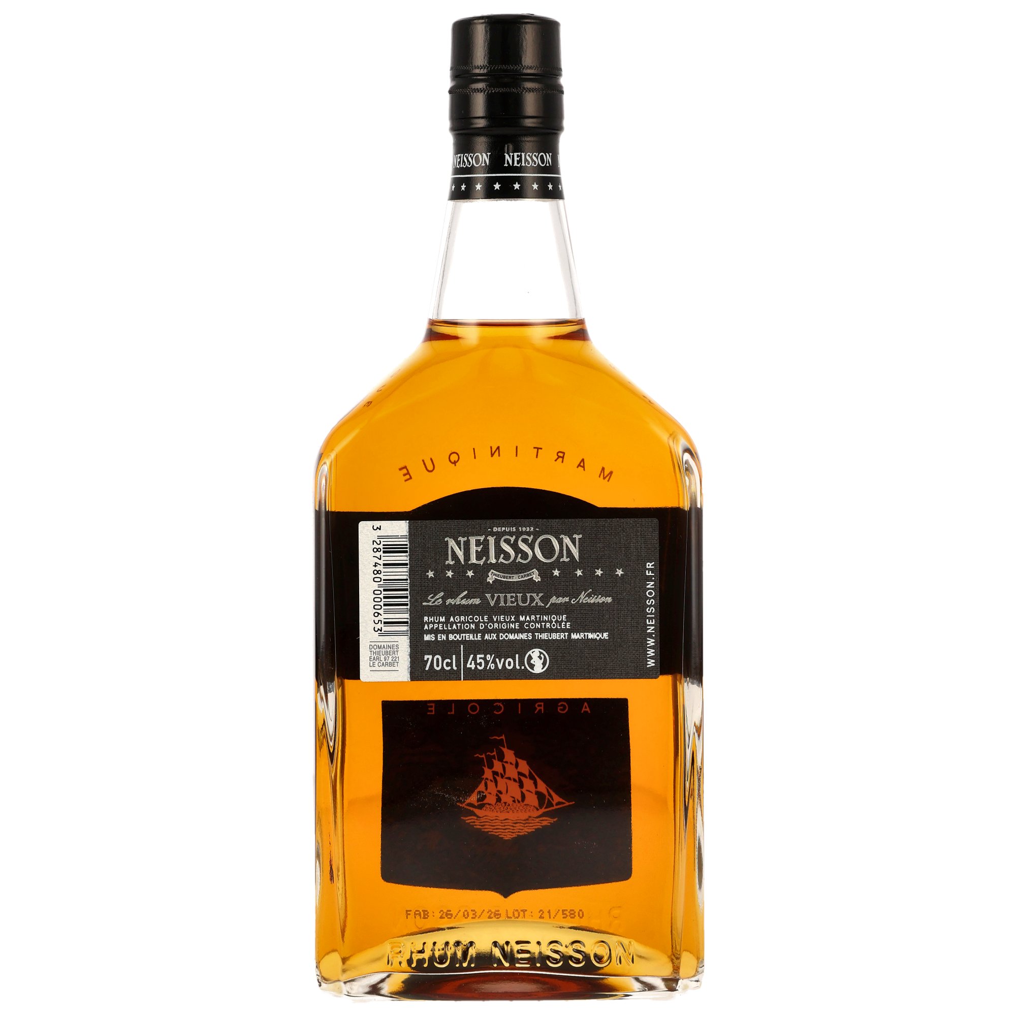Neisson Rhum Vieux Agricole  Neue Ausstattung
