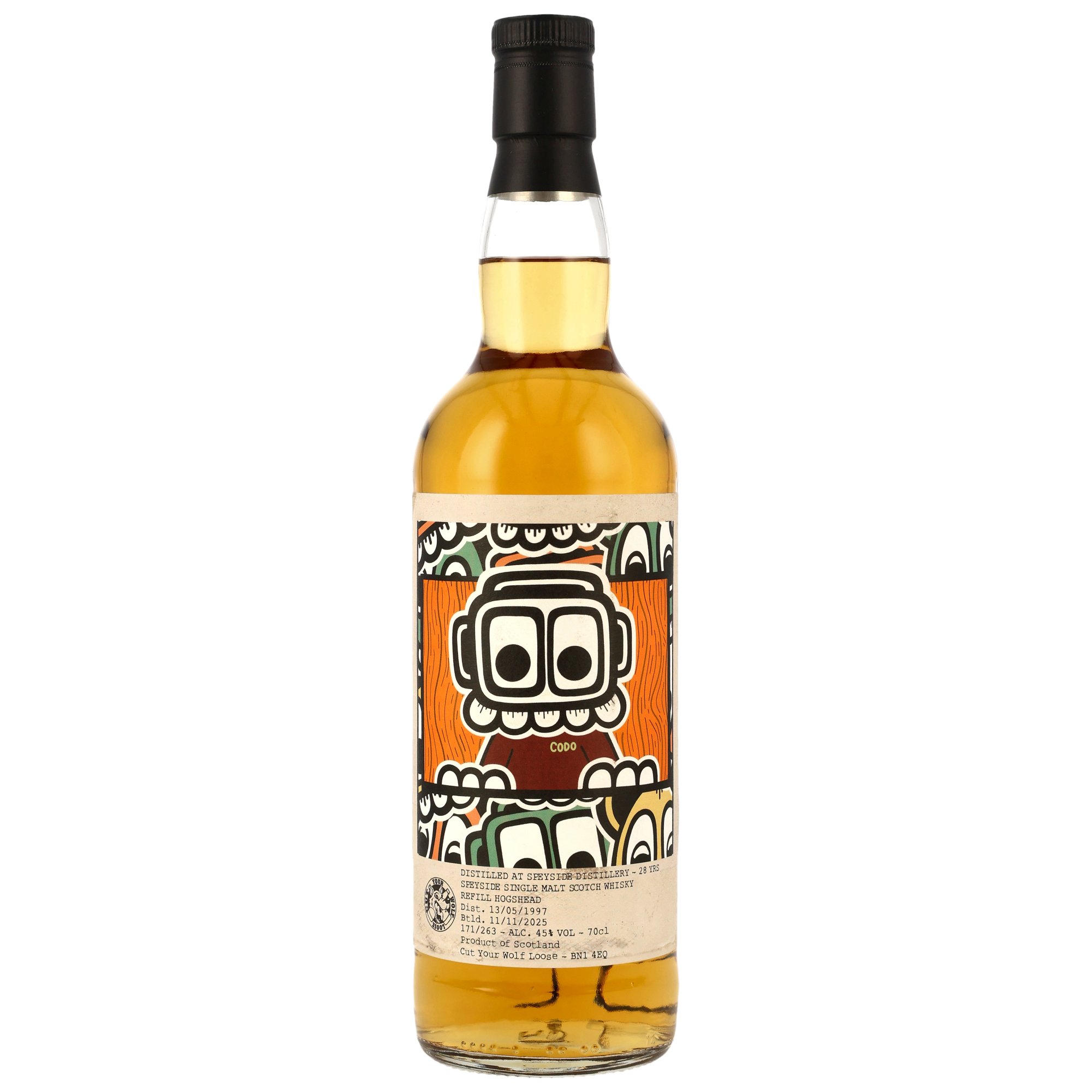Speyside Distillery 1997/2025 - 28 y.o. - Refill Hogshead - Cut your Wolf Loose