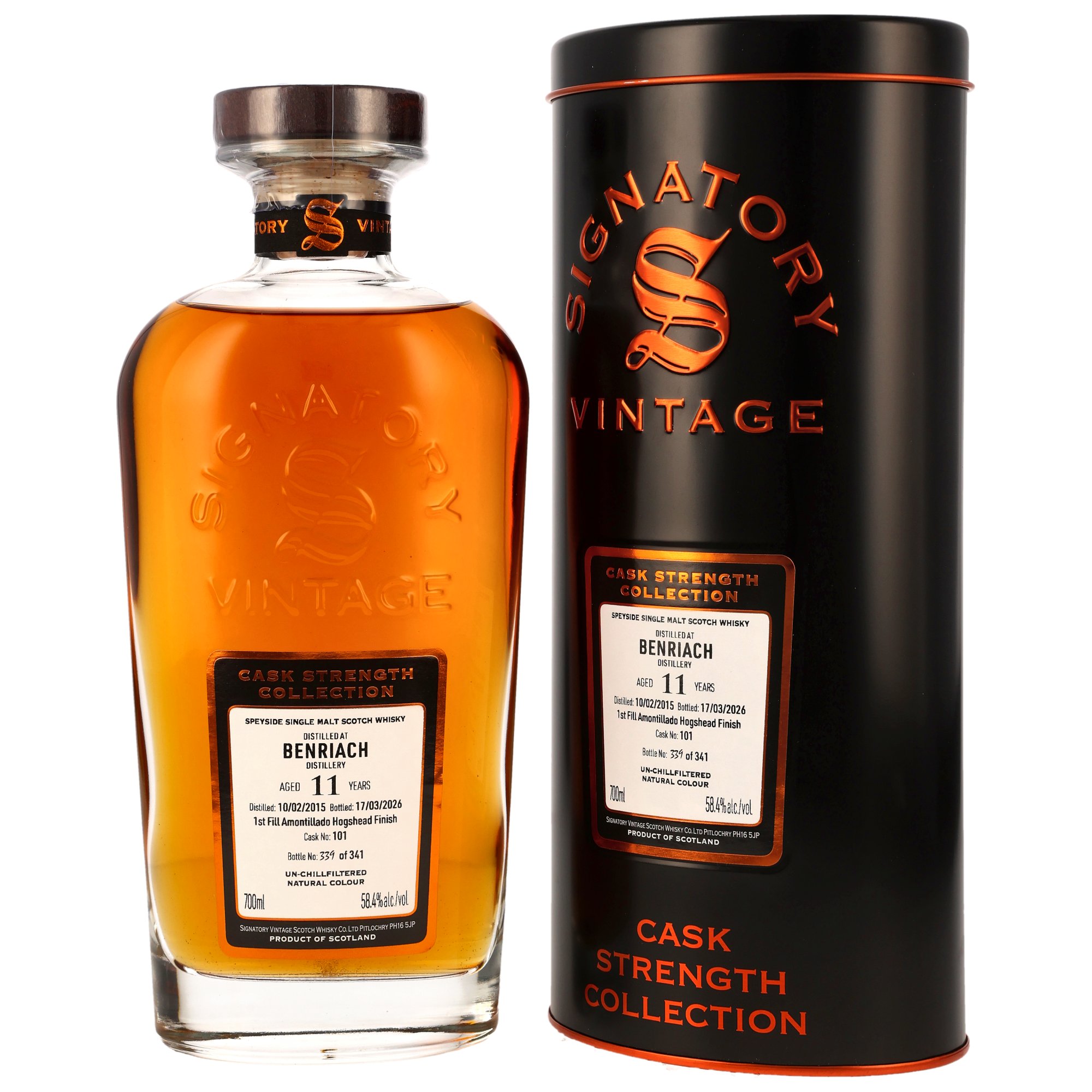 Signatory Vintage Benriach 11YO