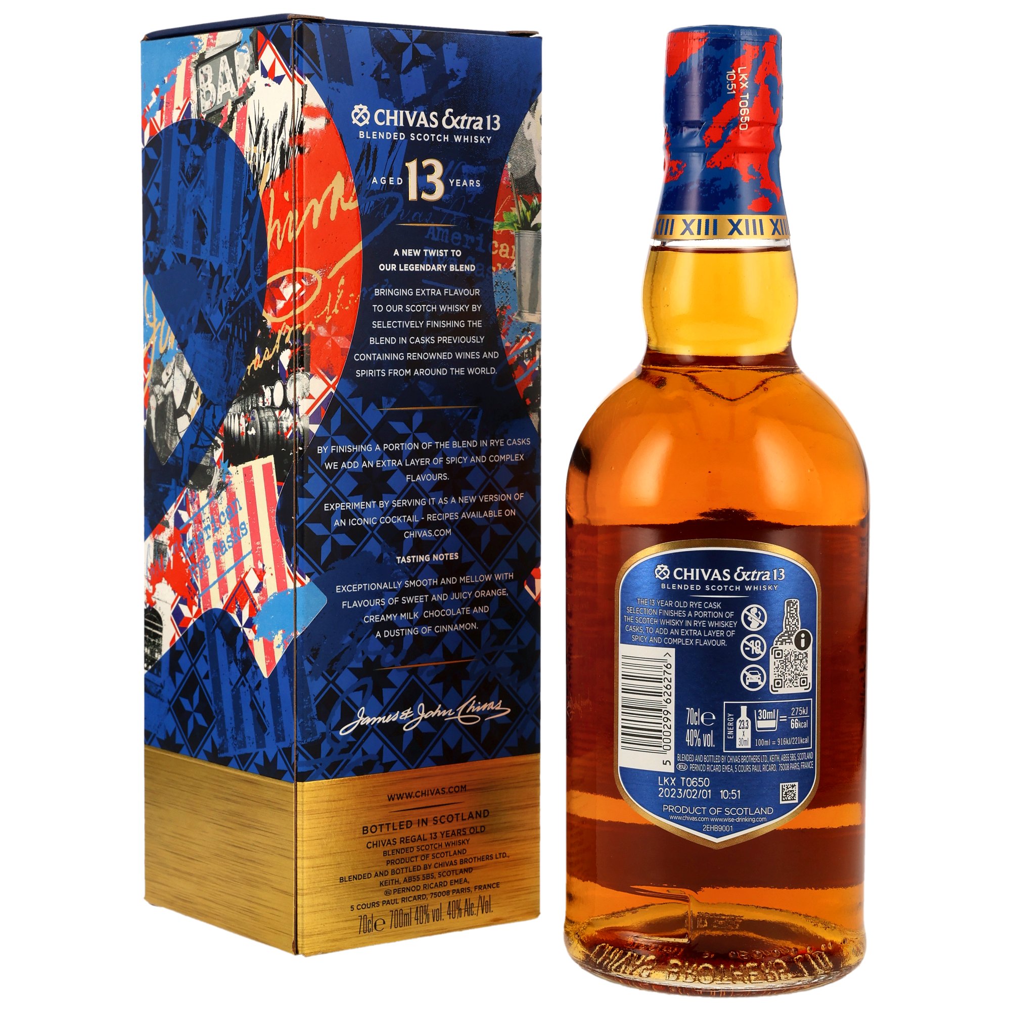 Chivas 13 y.o. Rye Cask Selection - neue Ausstattung