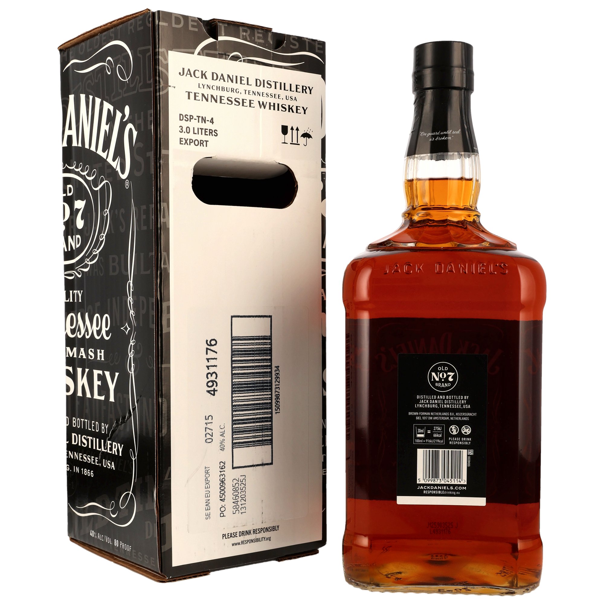 Jack Daniels Old No.7 - 3 Liter - Neue GP