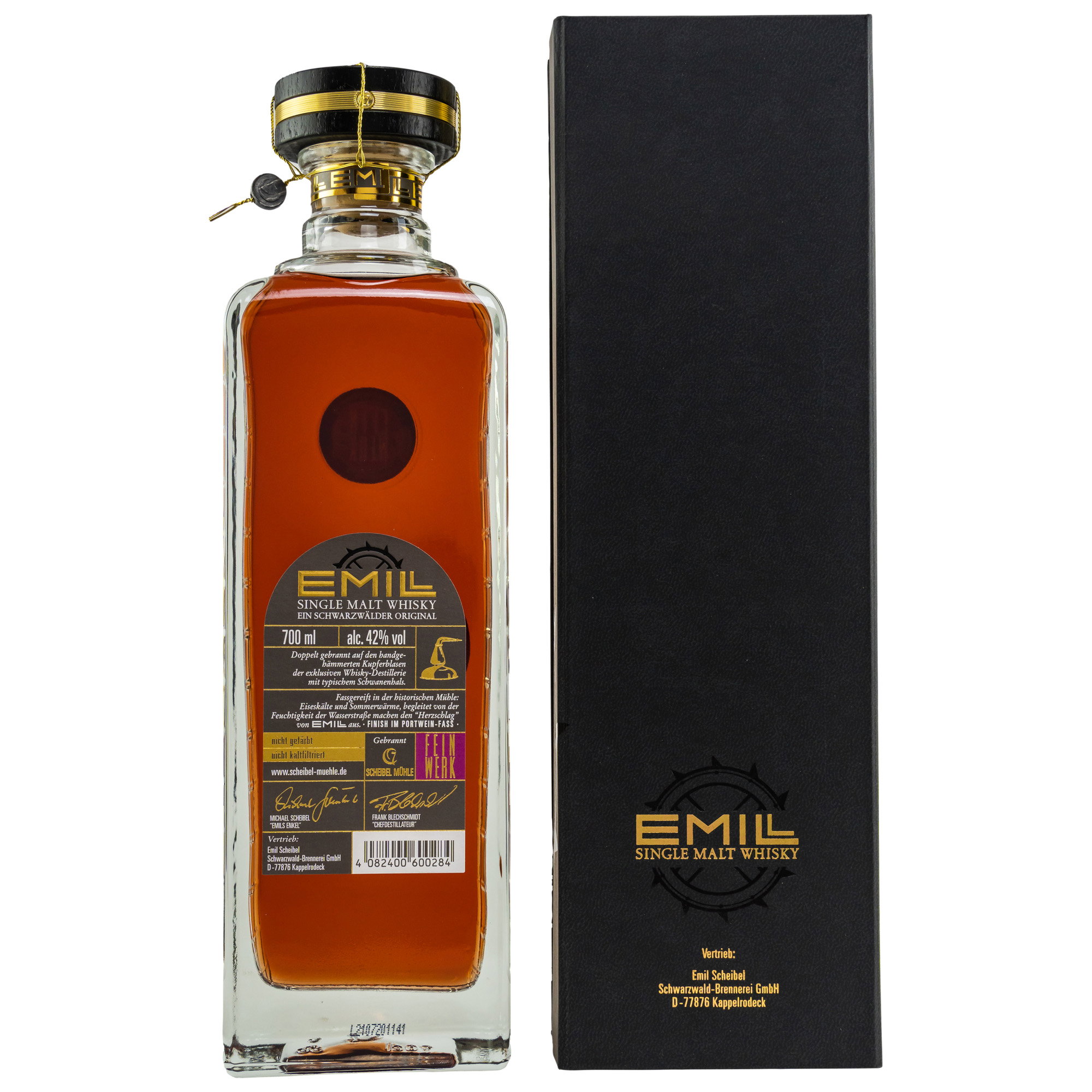 EMILL Feinwerk Single Malt Whisky - in GP
