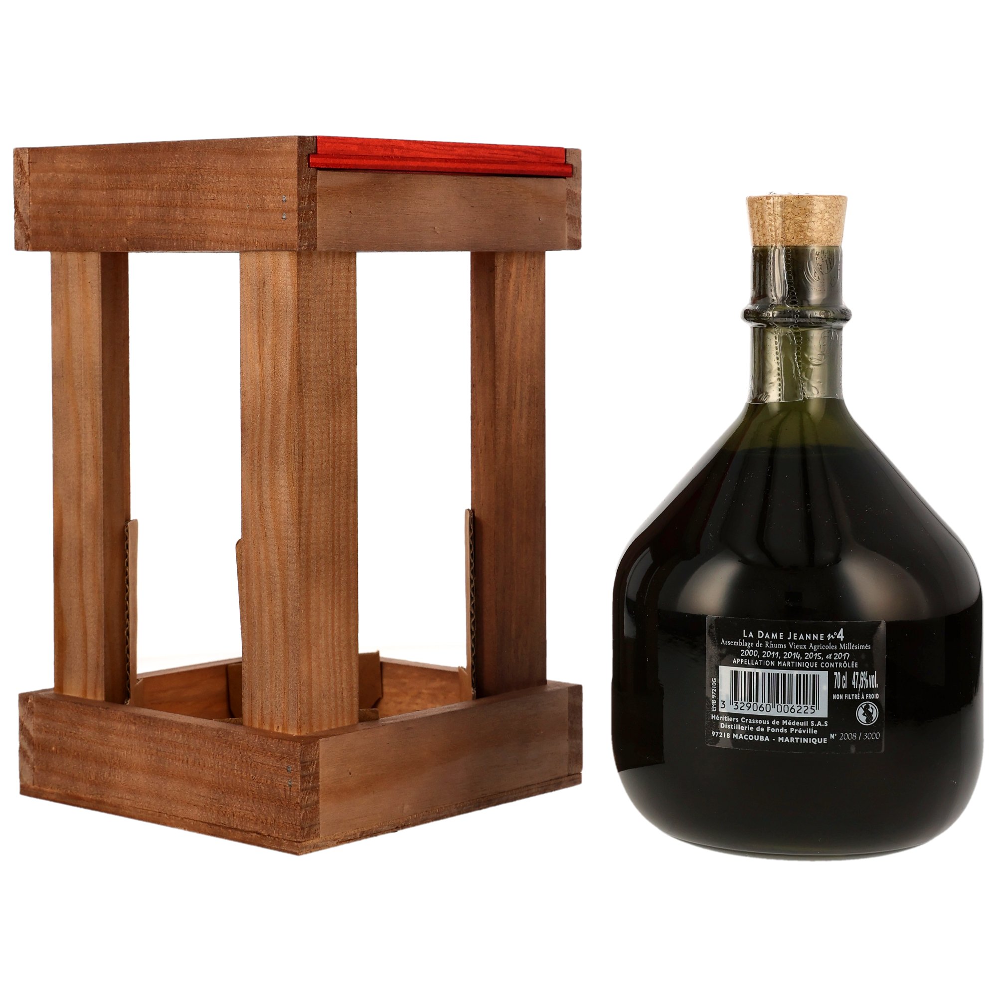 Rhum J.M Dame Jeanne N.4 - Très Vieux Rhum Agricole