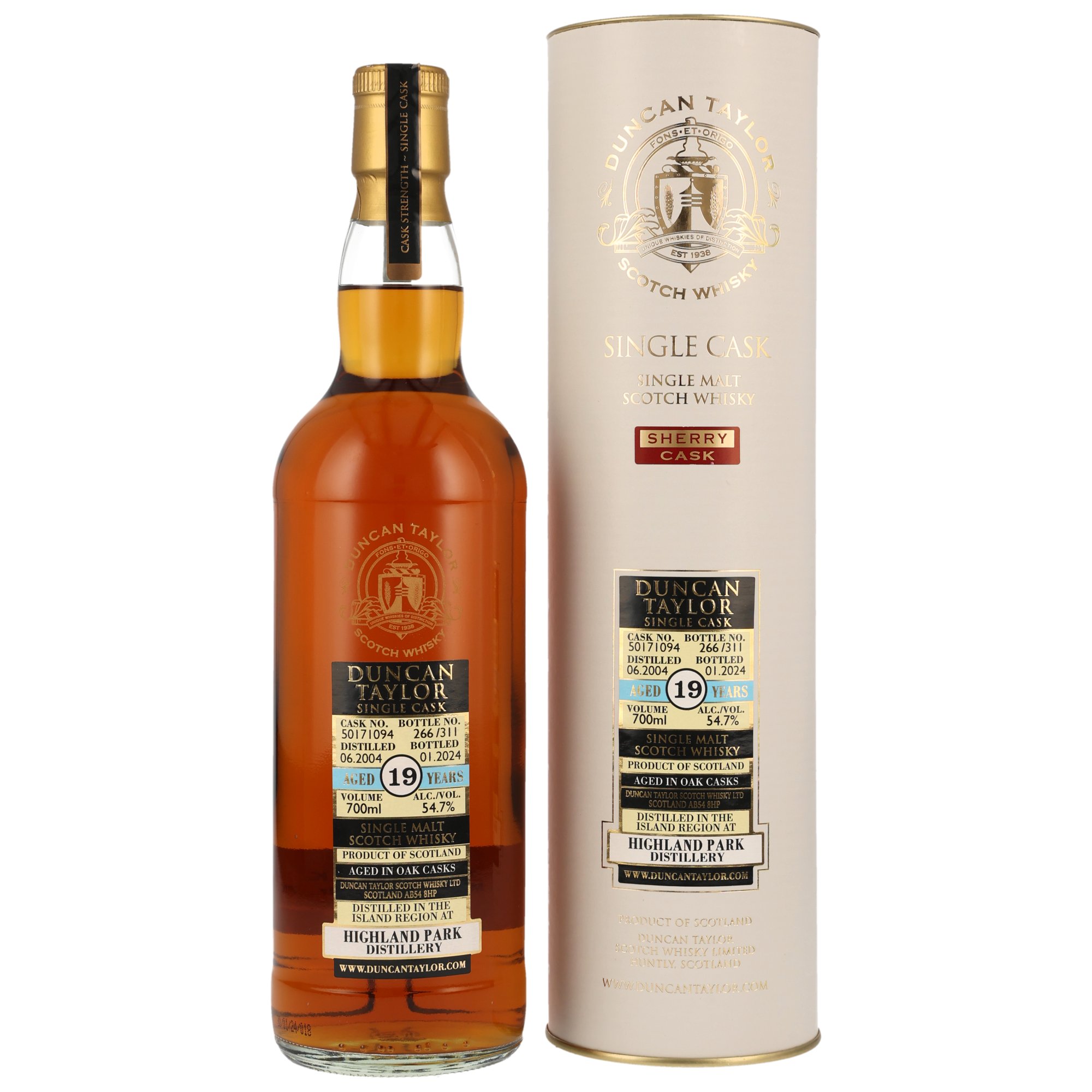 Highland Park 2004/2024 - 19 y.o. -  #50171094 - Single Cask Collection (Duncan Taylor)