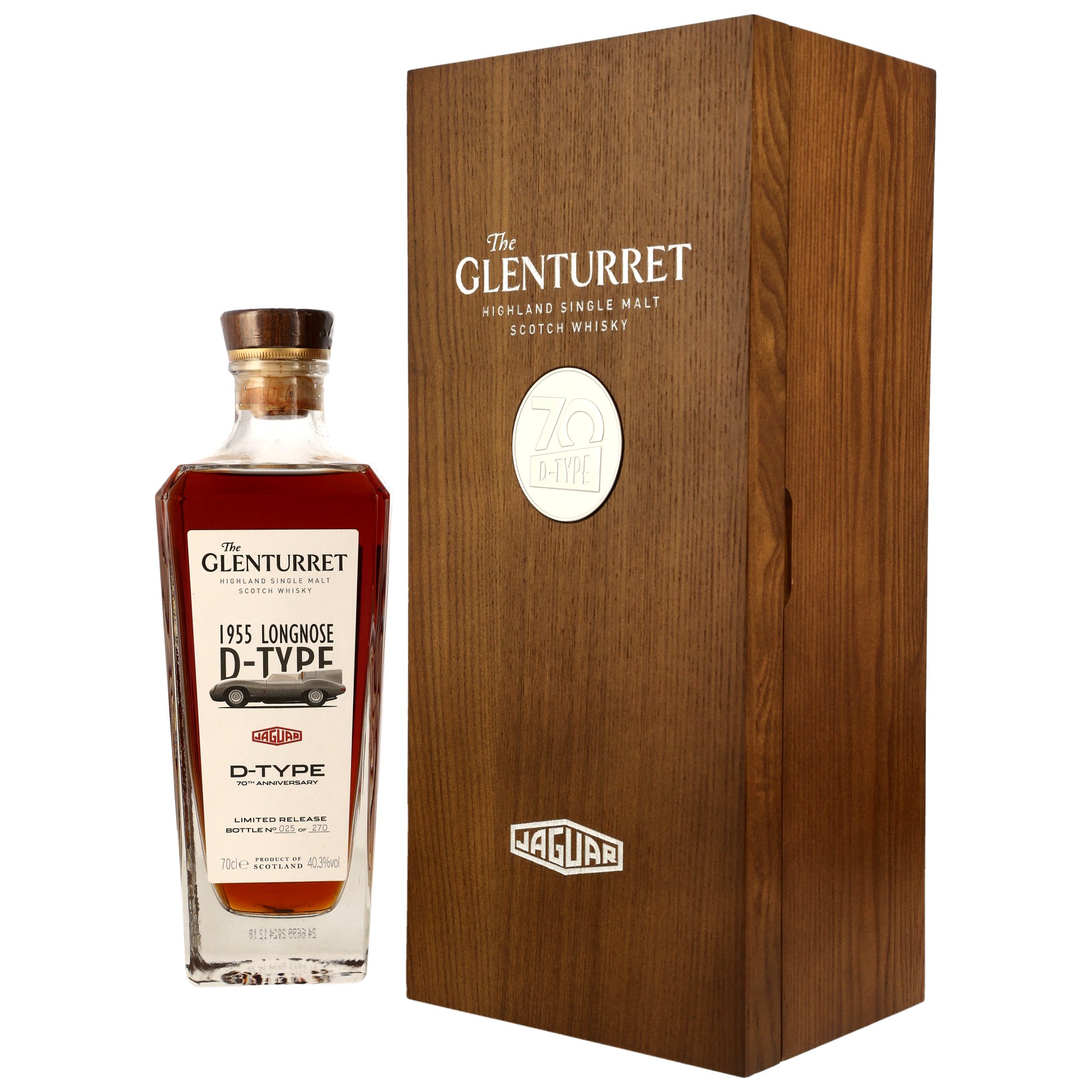 Glenturret Jaguar D Type - 35 y.o. - PX Sherry, Oloroso Sherry & Refill American Oak Casks