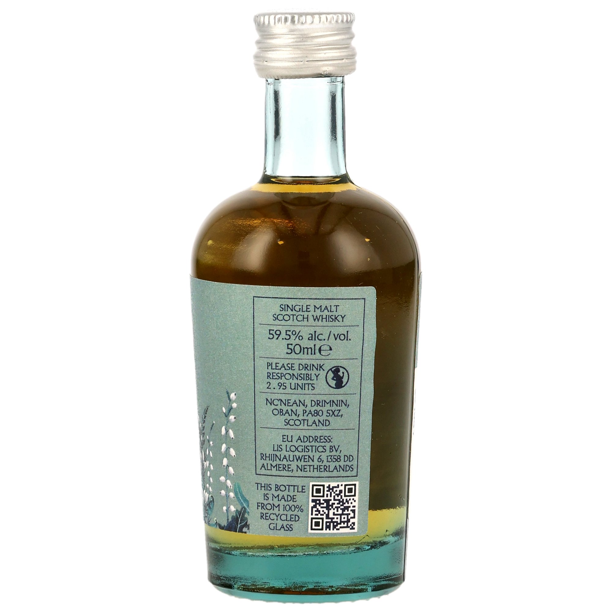 Nc'nean Organic Single Malt Whisky Cask Strength 59,5%  - Mini