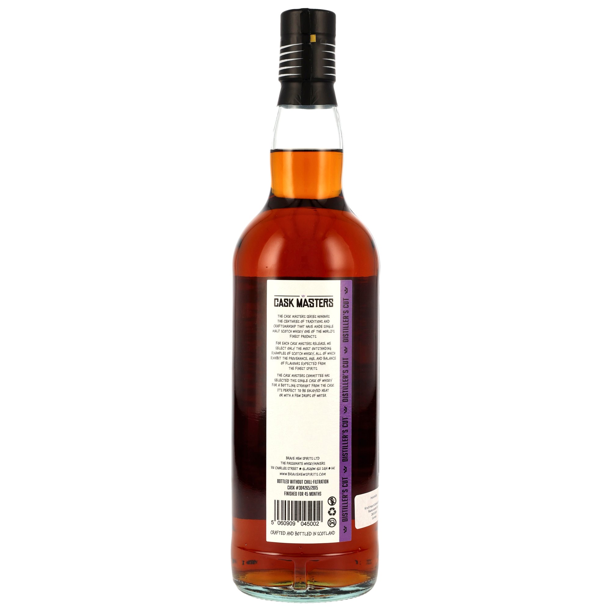Royal Brackla 2015/2026 - 10 y.o. - 1st Fill Fino Sherry Cask #304265/2015 - Cask Masters - Brave New Spirits