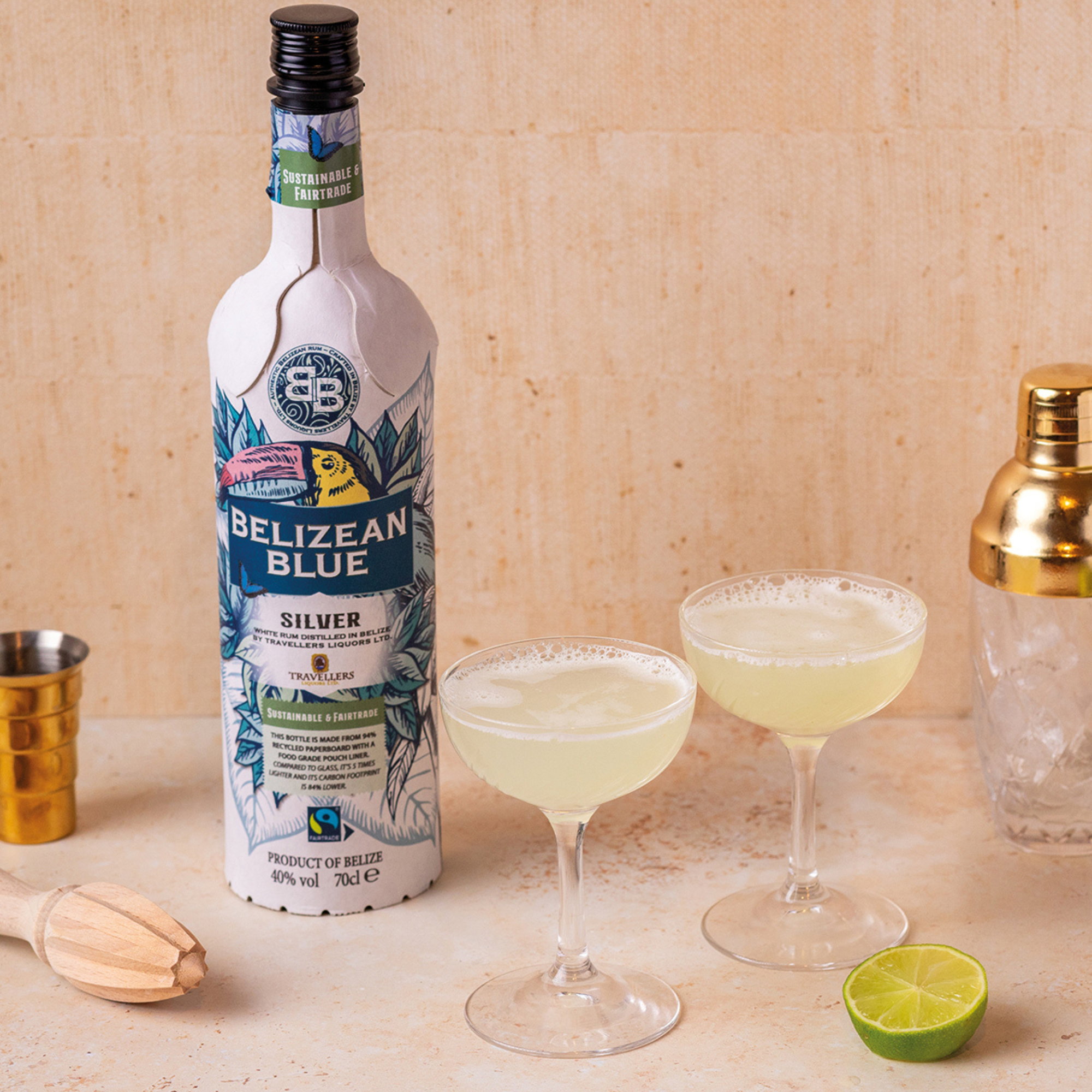 Belizean Blue Silver Rum - Travellers Liquors