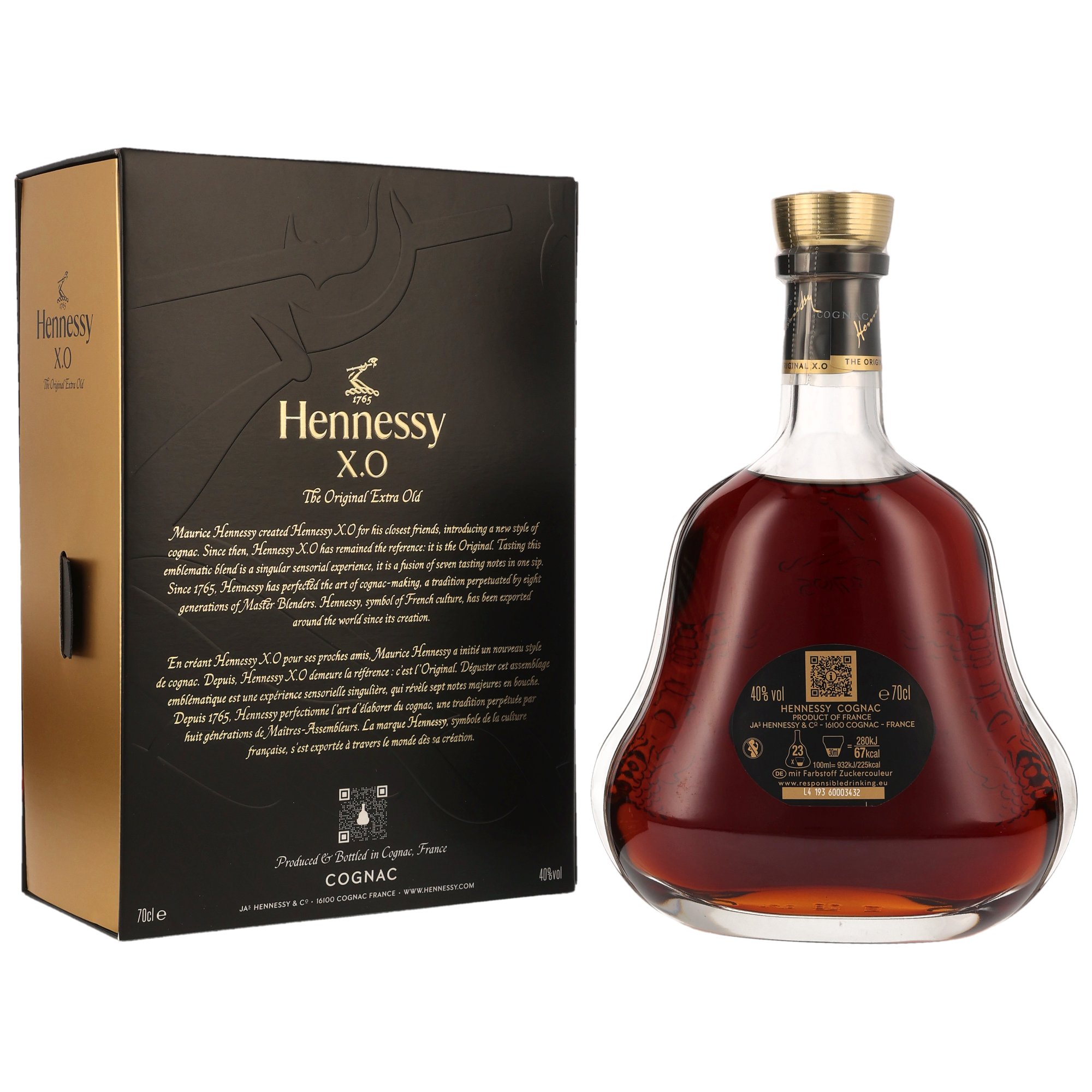 Hennessy X.O. Cognac - Neue Ausstattung