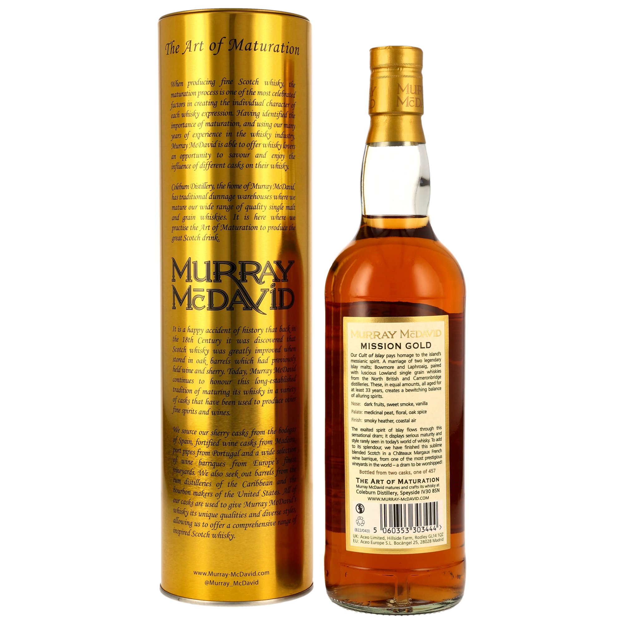 Cult of Islay 1989 - 33 y.o. - 1st Fill Premier Cru Wine Finish #1800901+238951 - Murray McDavid