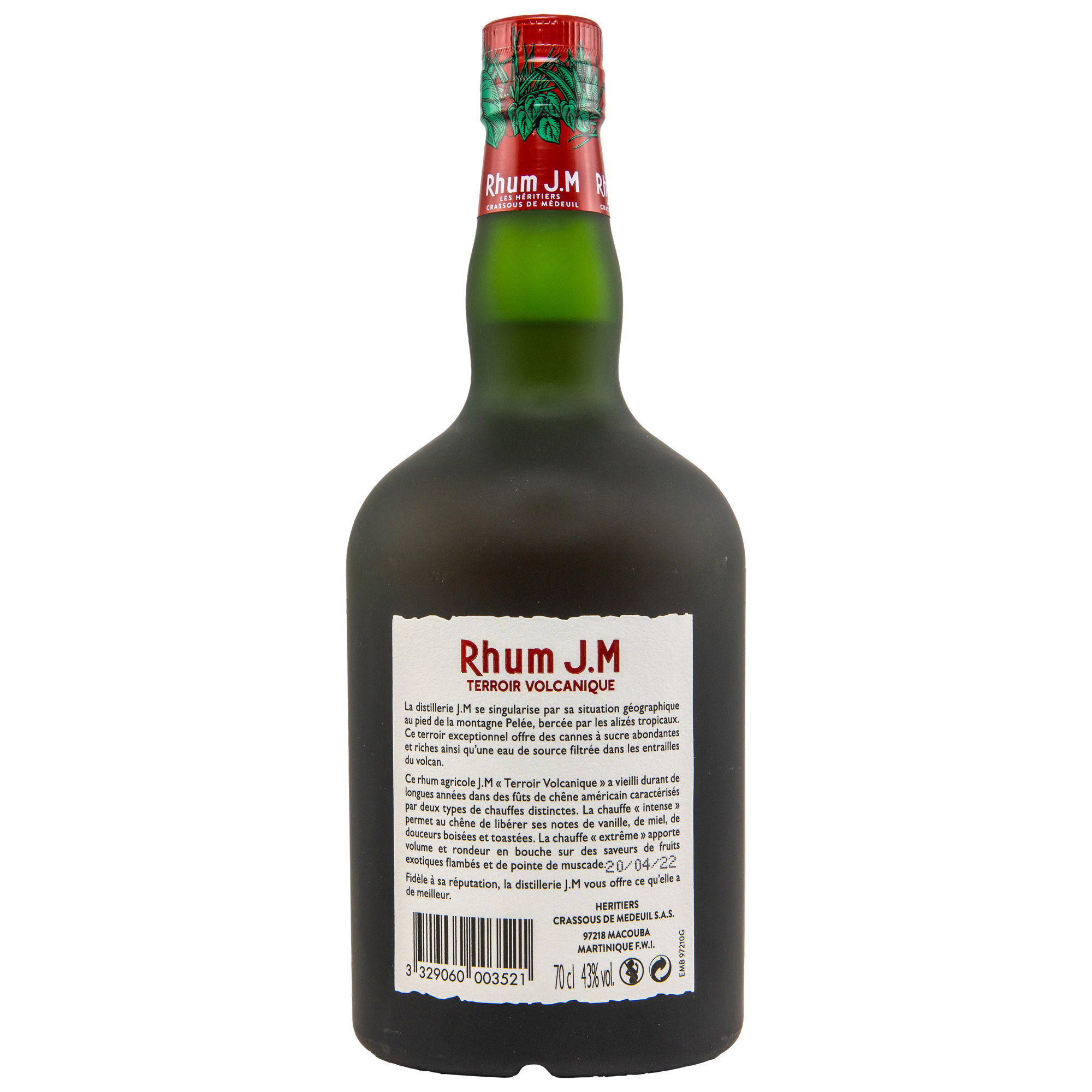 Rhum J.M Terroir Volcanique
