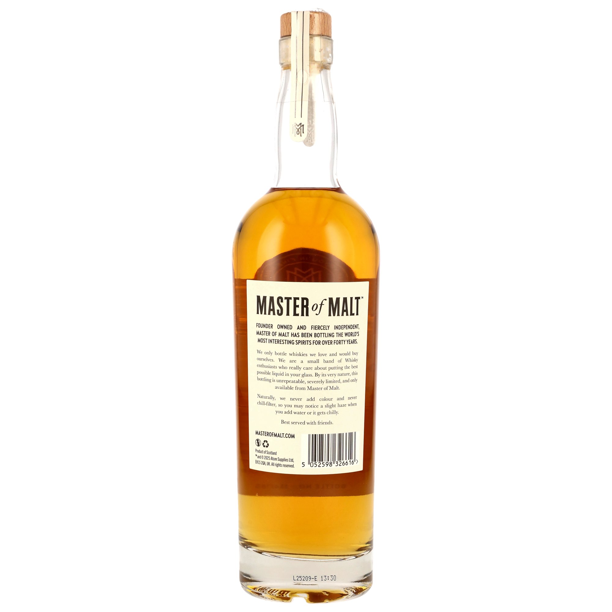 North British 1989/2025 - 35 y.o. - Refill Hogshead - Master of Malt