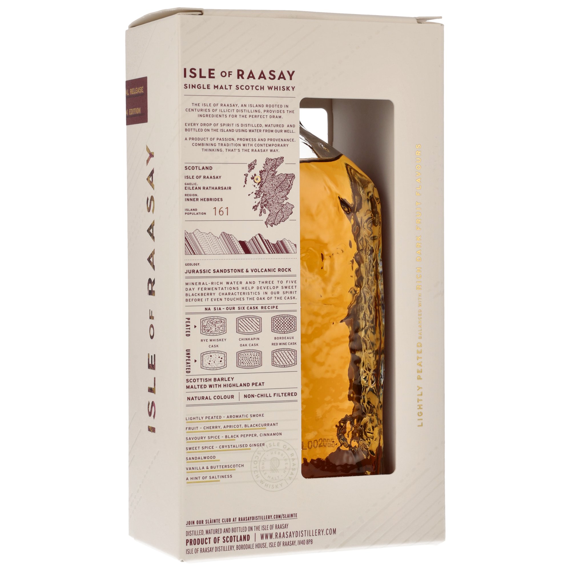 Isle of Raasay Single Malt Whisky - Cask Strength Release