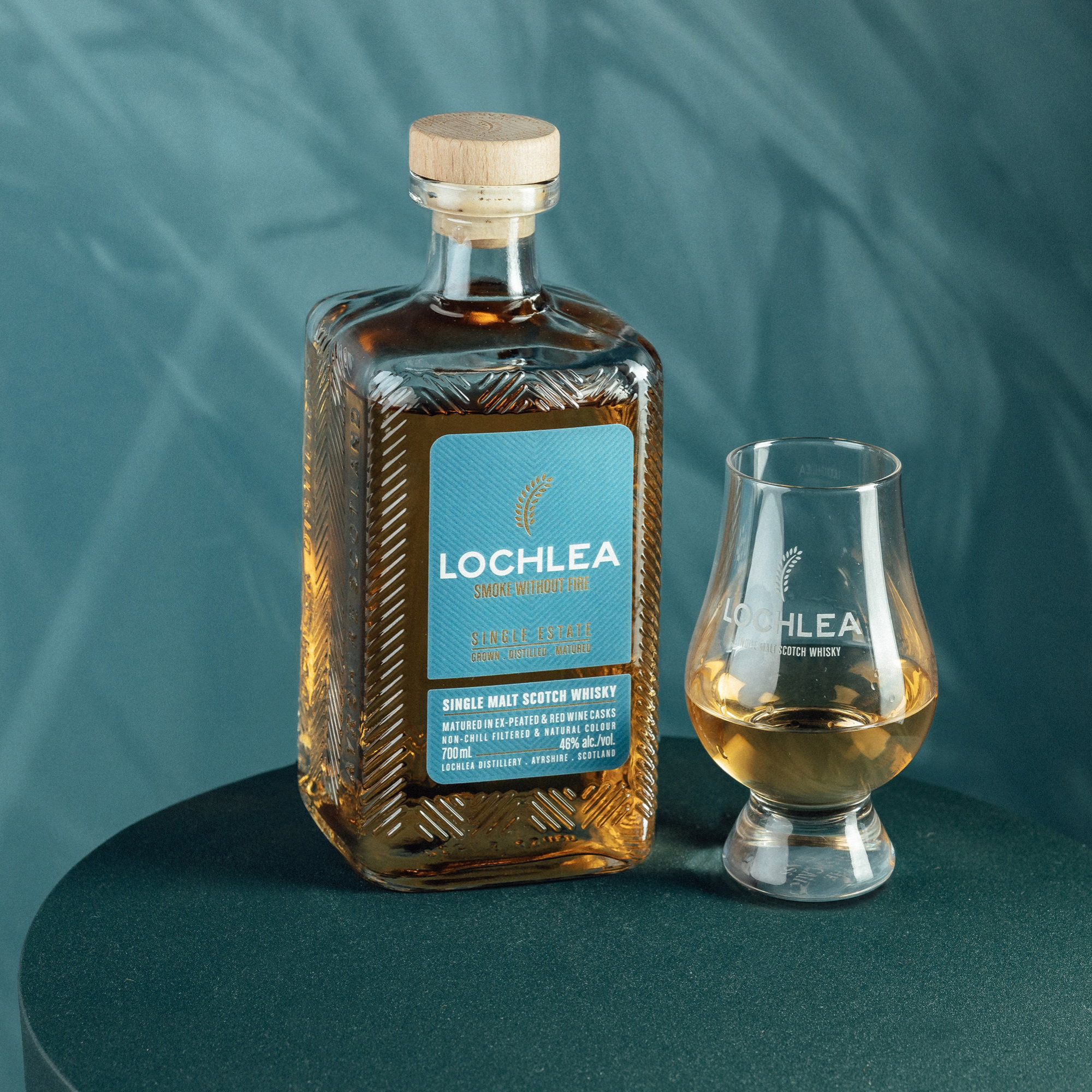 Lochlea Distillery Smoke Without Fire - Ex-Peated & Red Wine Casks