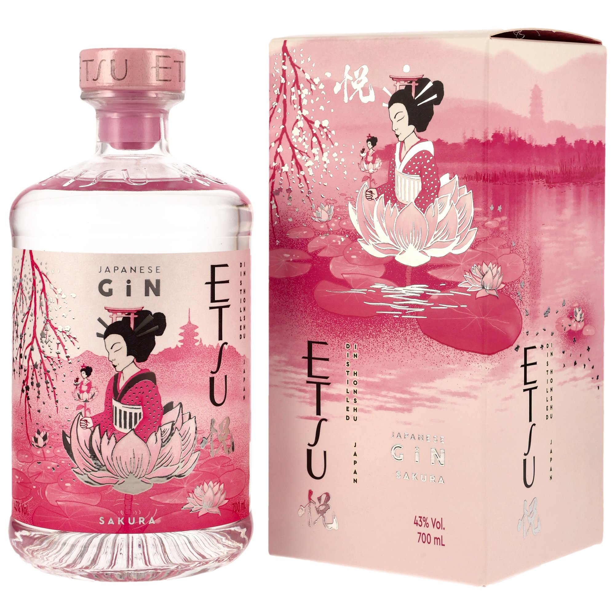 Etsu Sakura Japanese Gin in GP
