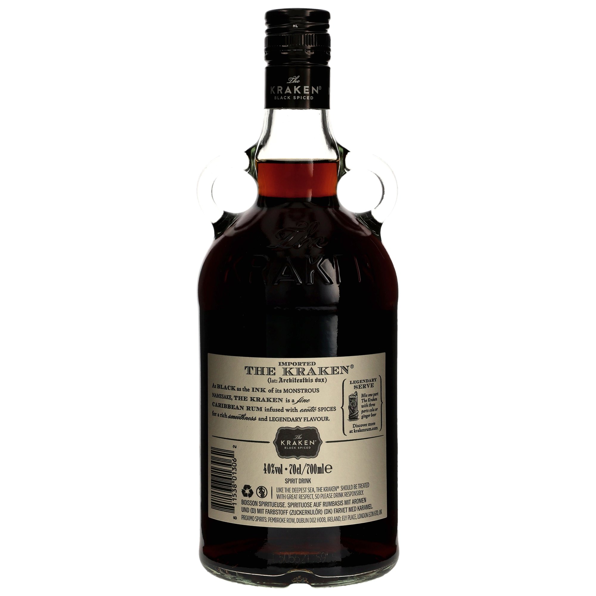 The Kraken Black Spiced Rum - neue Ausstattung