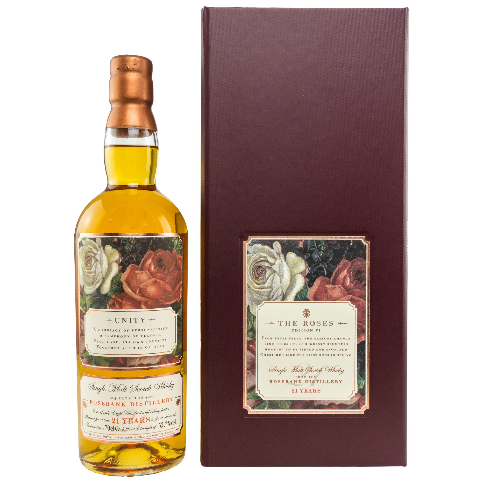 Rosebank The Roses Series VI Rosebank 21 y.o. Unity