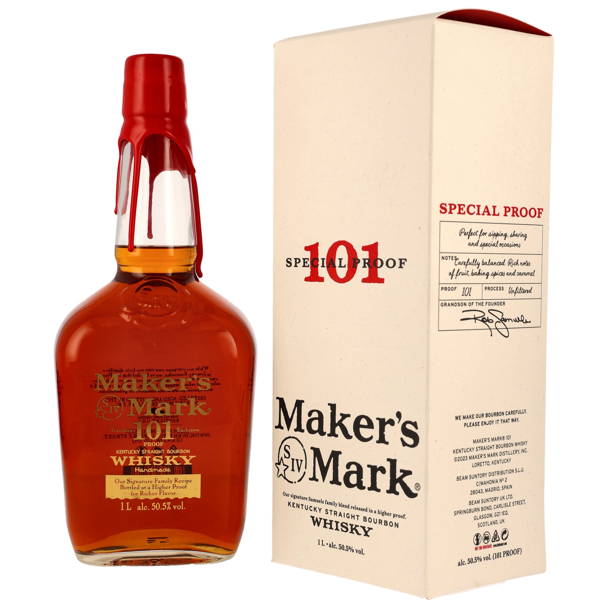 Makers Mark 101 LITER - 50,5% - neue Ausstattung