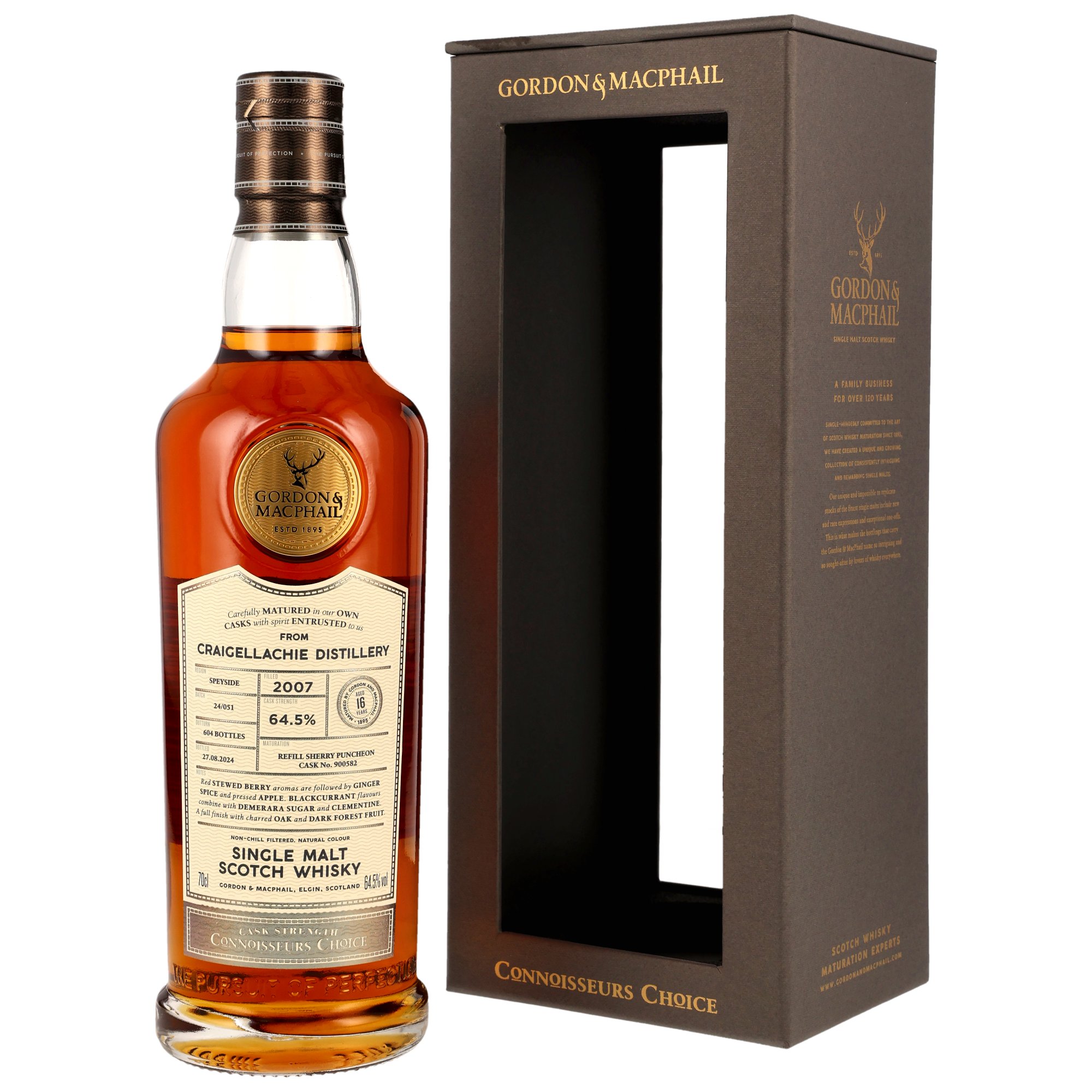 Craigellachie 2007/2024 -16 y.o. -  G&M CC CS #900582