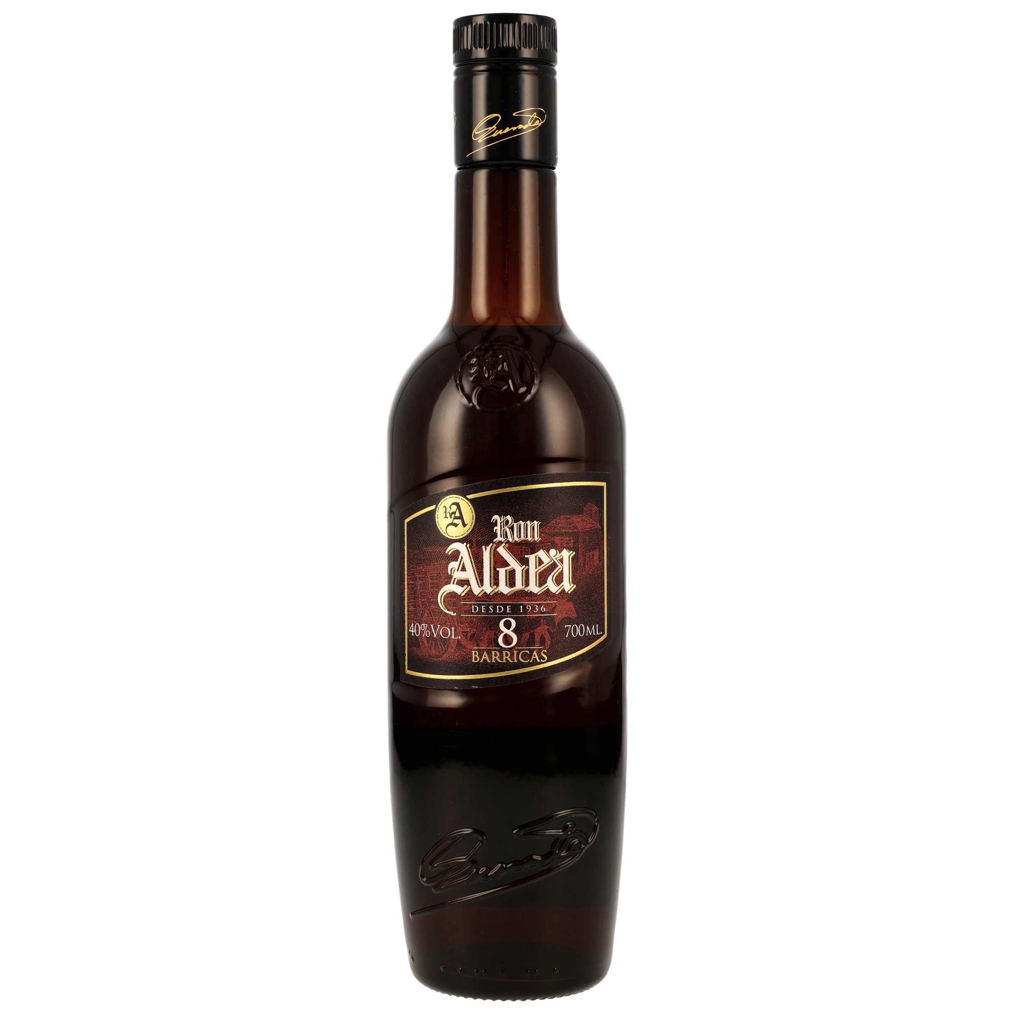 Ron Aldea Dark Rum 8 Barricas