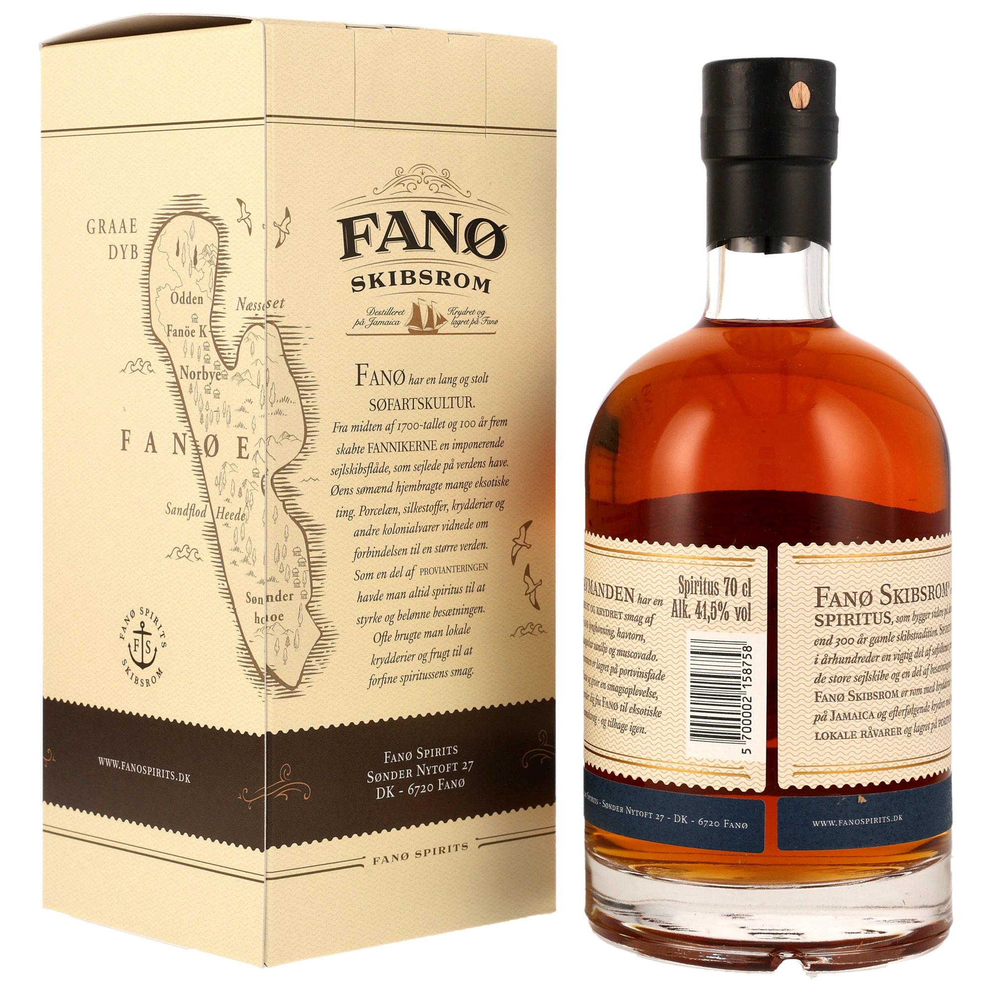 Fanø (Fanö) Skibsrom - Havmanden