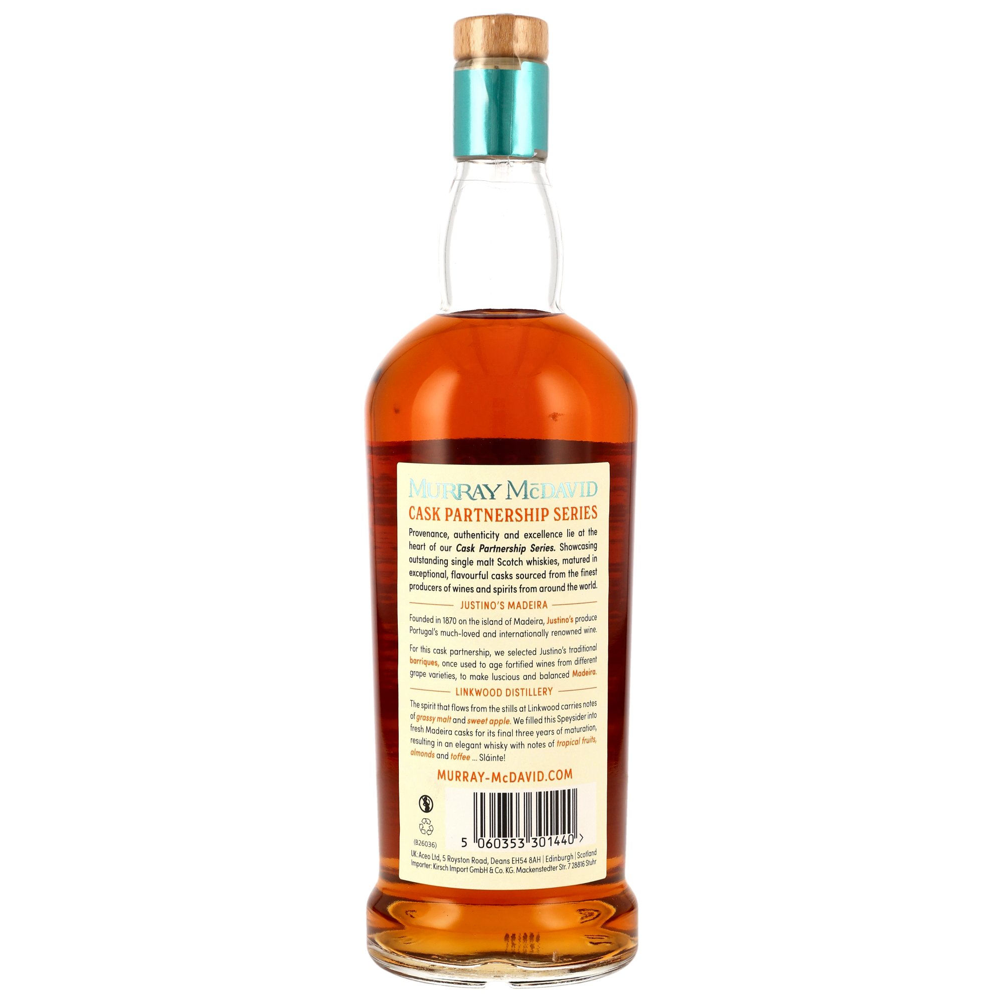 Linkwood 2017/2026 - 8 y.o.- Justino's Madeira Cask Finish - Cask Partnership Series Murray McDavid