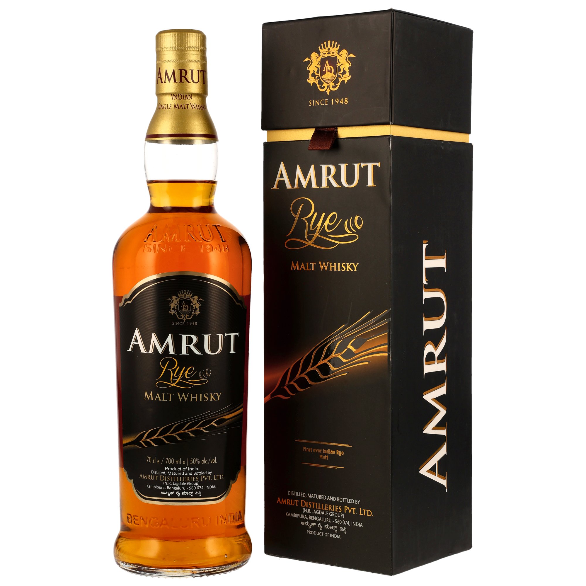 Amrut Rye Malt Whisky