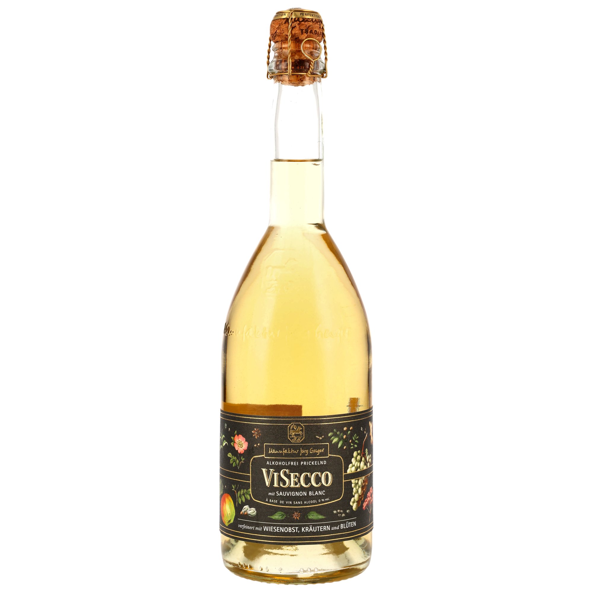ViSecco Sauvignon Blanc Alkoholfrei - MHD Artikel- Manufaktur Jörg Geiger