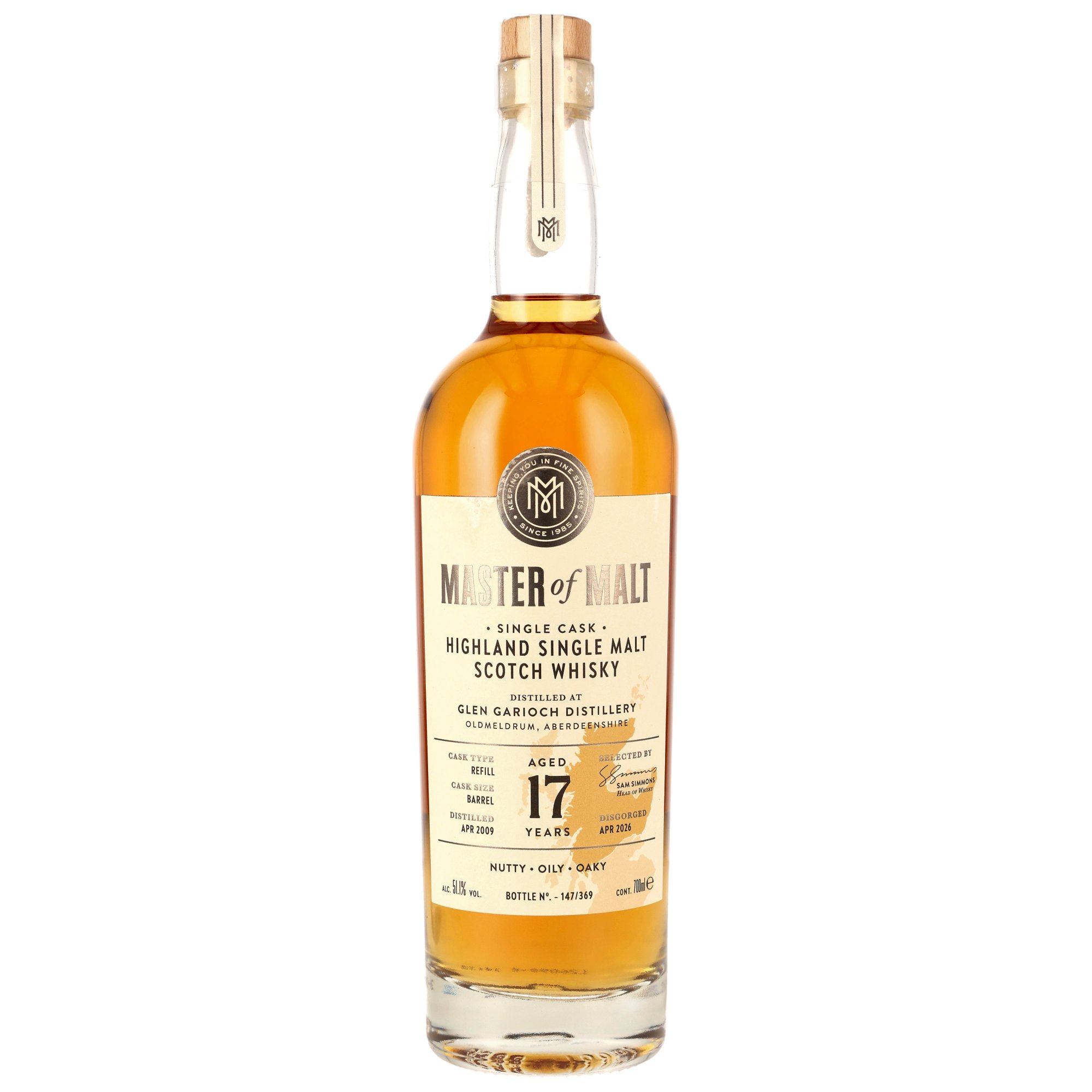 Master of Malt Glen Garioch 17YO