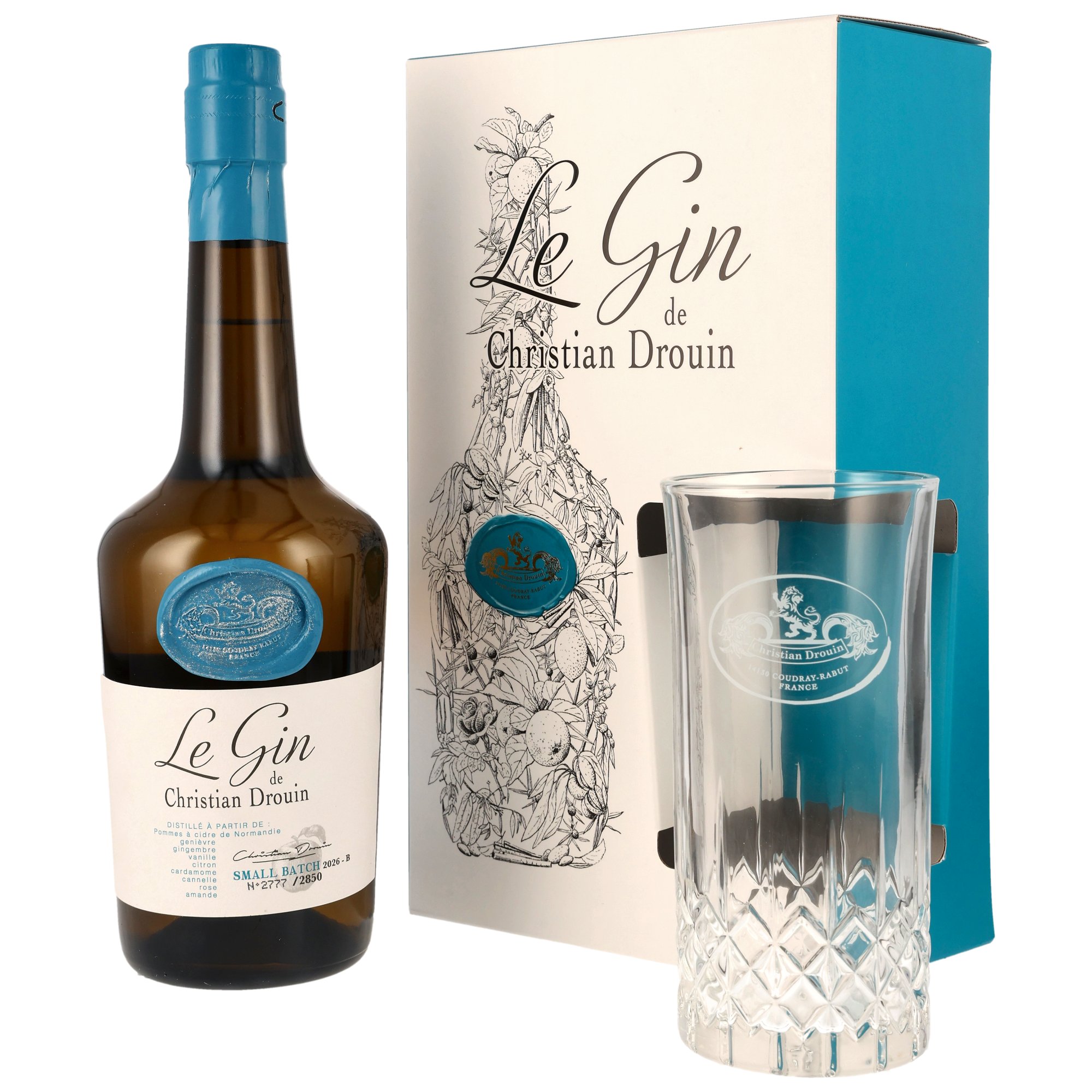 Christian Drouin Le Gin + Glas