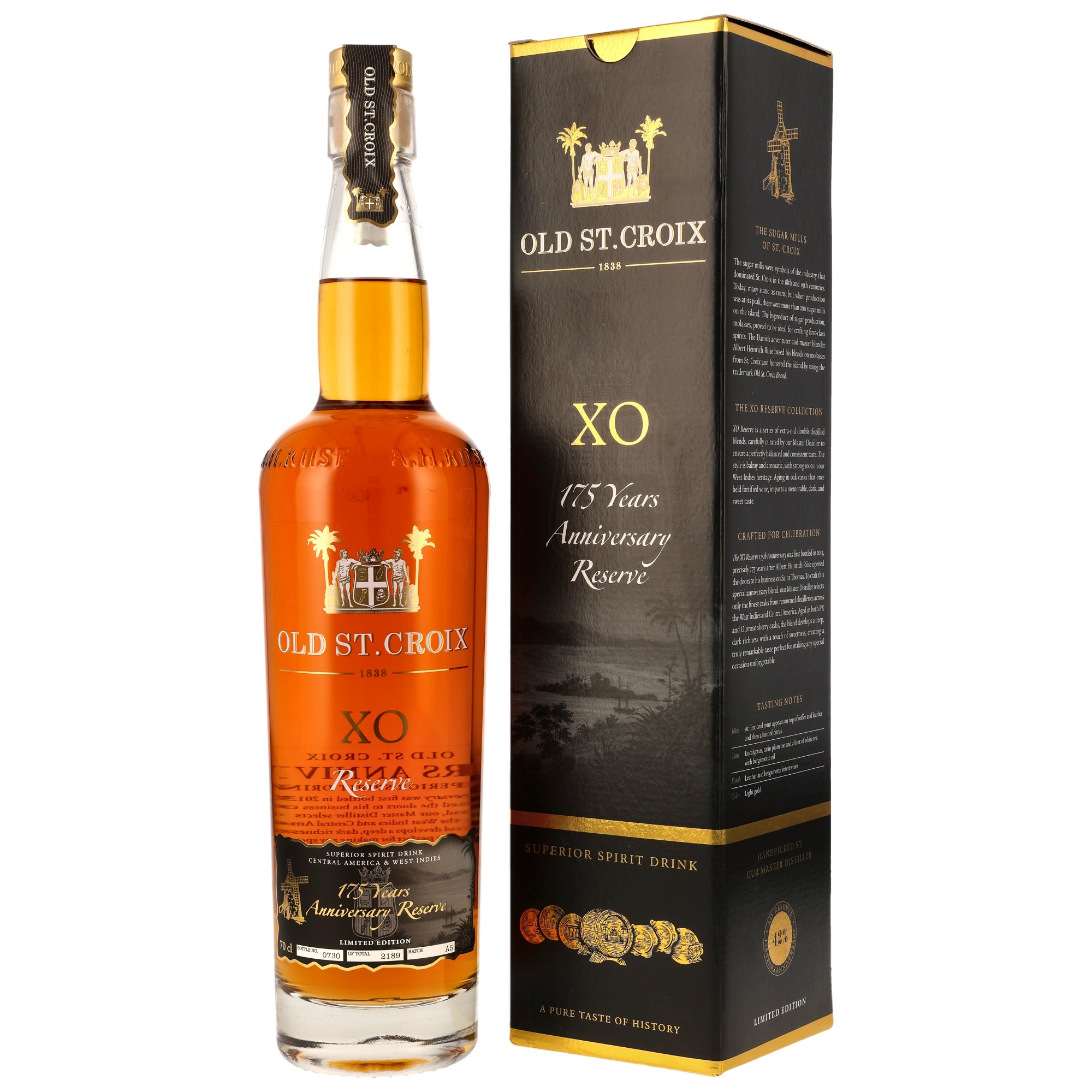 Old St. Croix (Riise) XO  - 175 Anniversary Reserve
