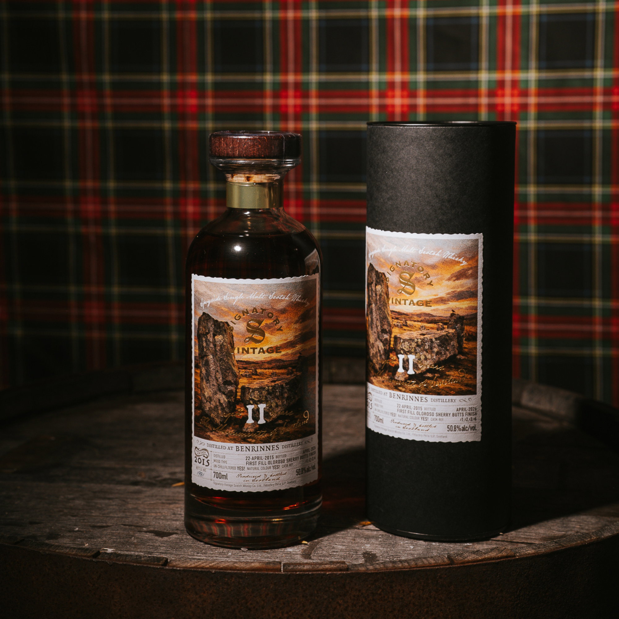 Benrinnes 2015/2026 - 11 y.o. - 1st Fill Oloroso Sherry Butts Finish - Sig Monuments of Scotland