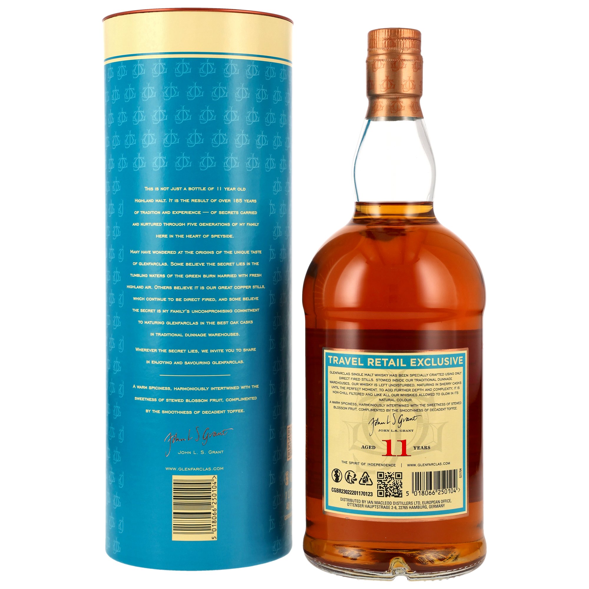 Glenfarclas 11 y.o. - Single Malt Sherry Cask - Liter