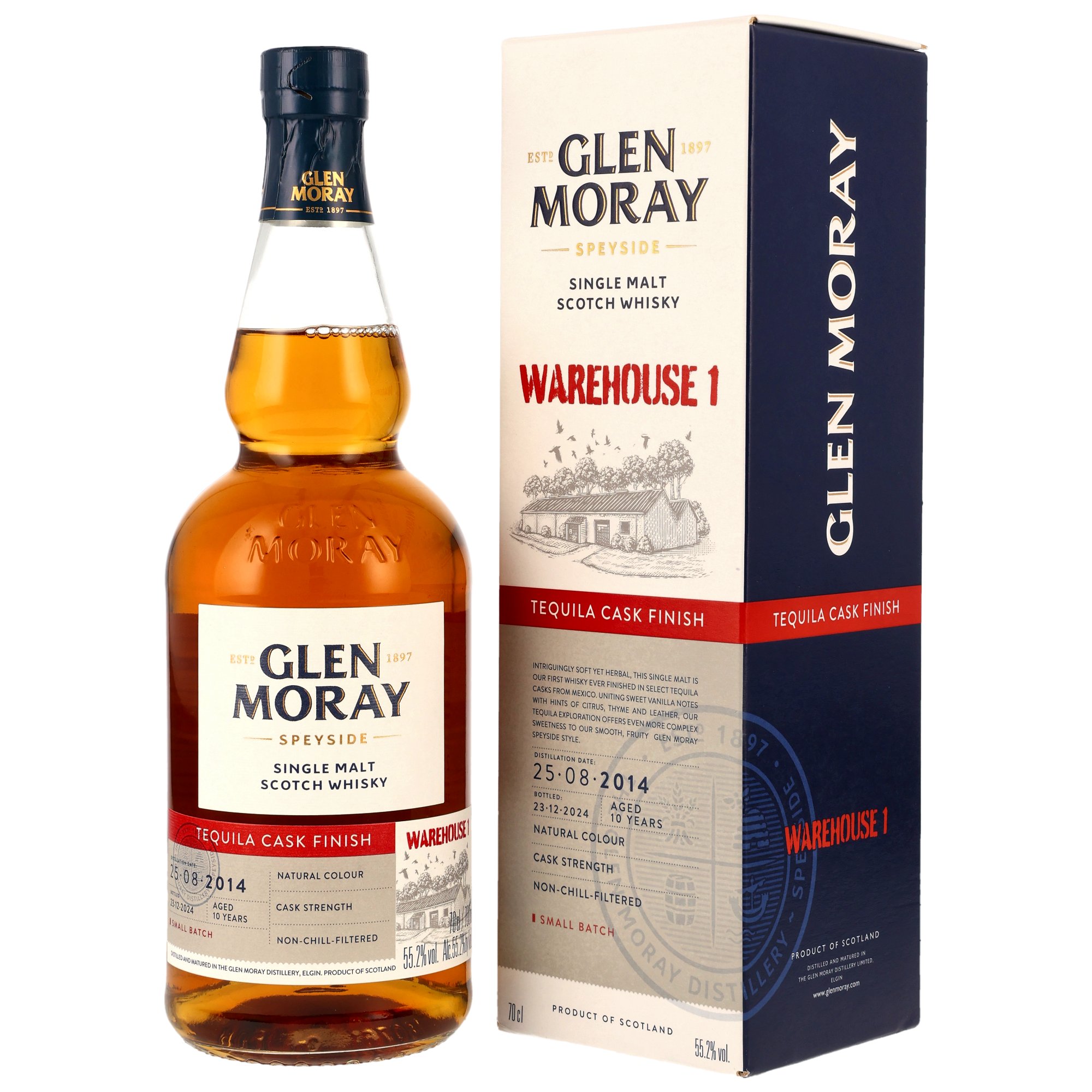 Glen Moray 2014/2024 - 10 y.o. - Warehouse 1 - Tequila CaskFinish