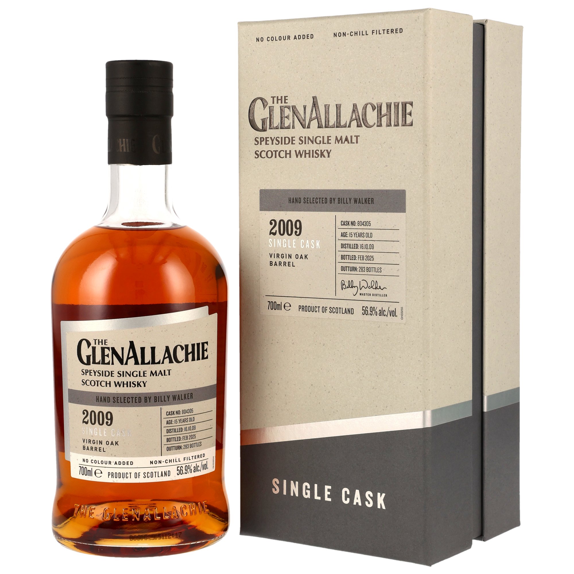 GlenAllachie 2009/2025 - 15 y.o. - Virgin Oak Barrel #804305