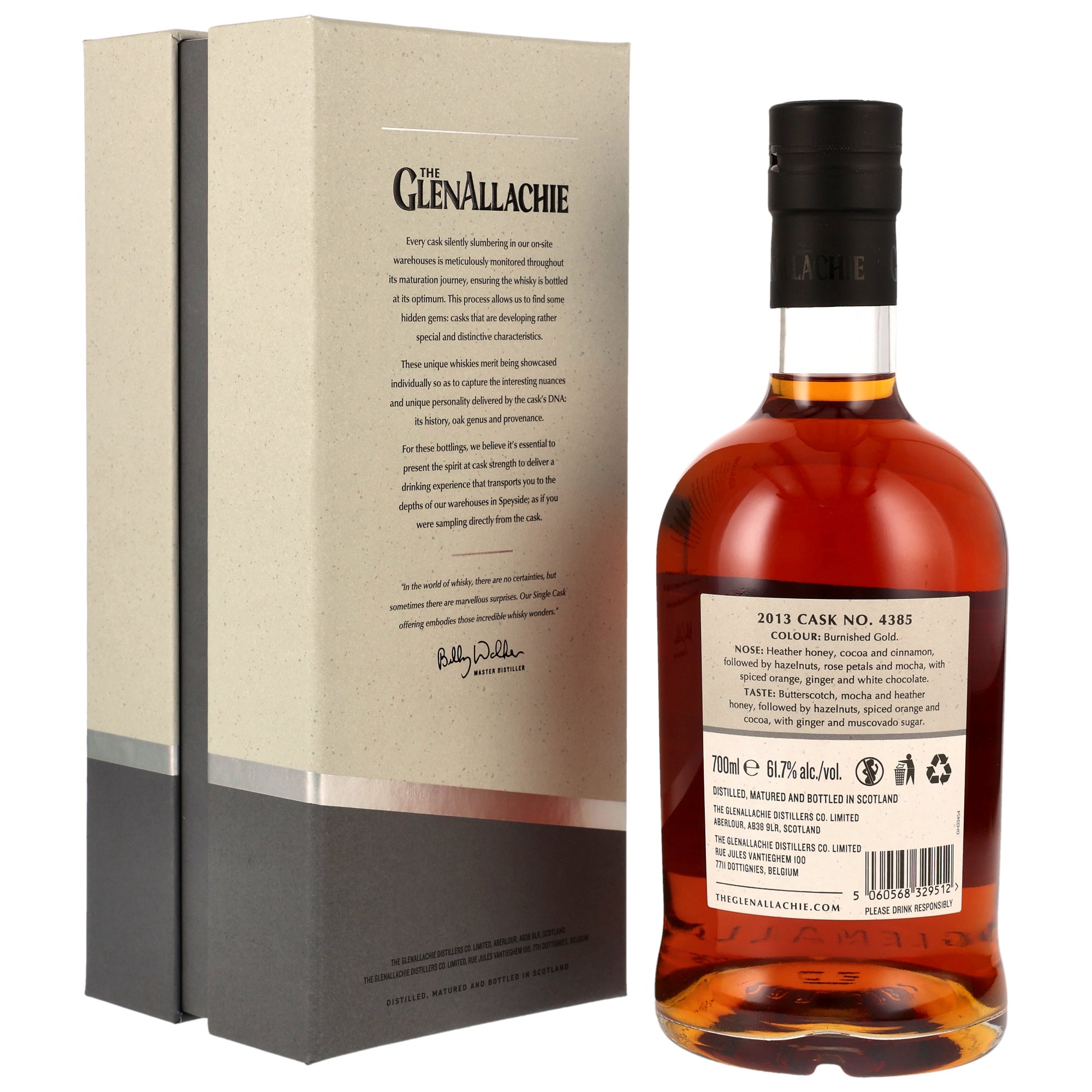 GlenAllachie 2013/2025 - 12 y.o. - European Virgin Oak Hogshead #4385