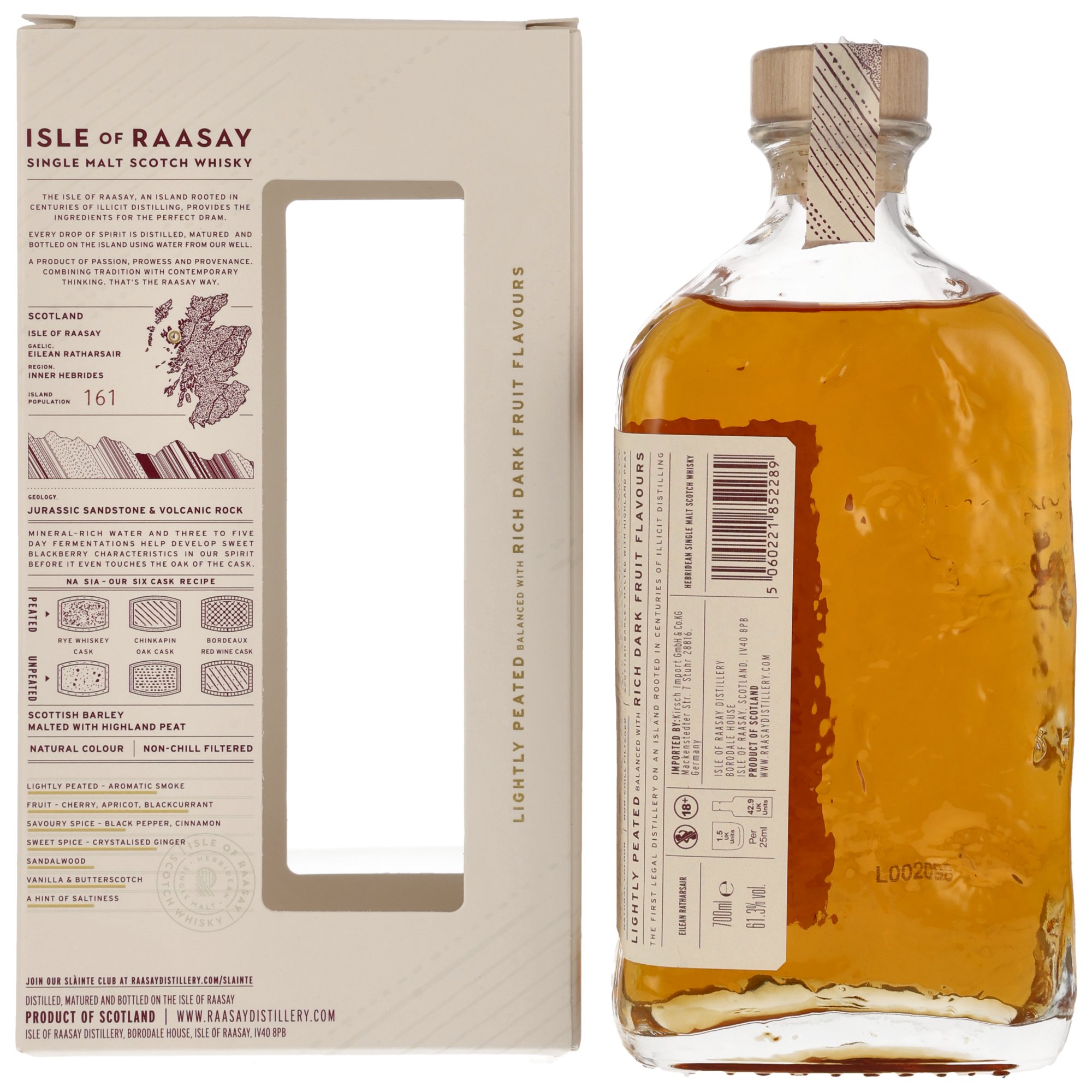 Isle of Raasay Single Malt Whisky - Cask Strength Release
