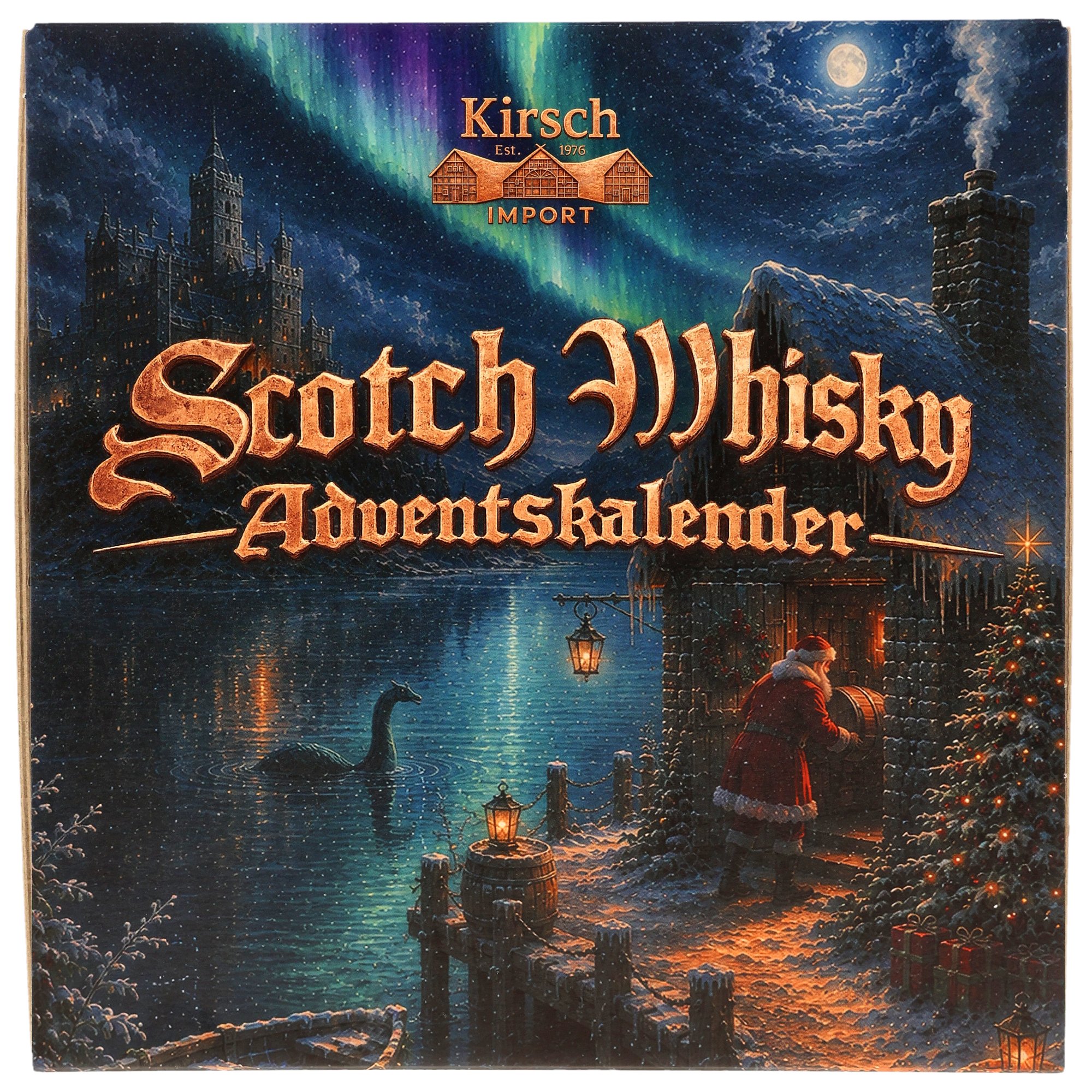 Adventskalender - Scotch - 24 x 0,02l | 5 VE pro Karton (2026) - mit Begleitheft