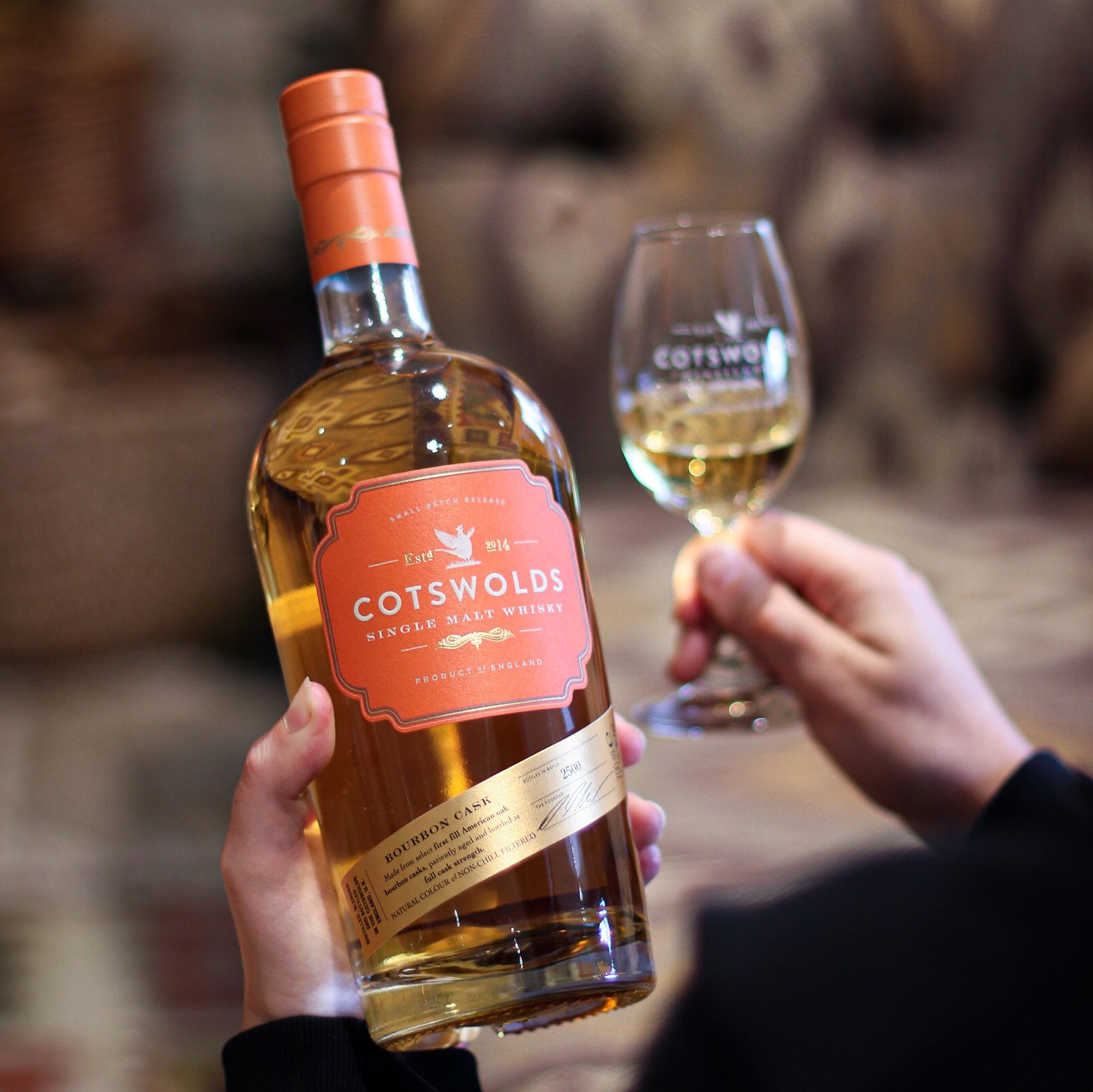 Cotswolds Bourbon Cask Single Malt Whisky