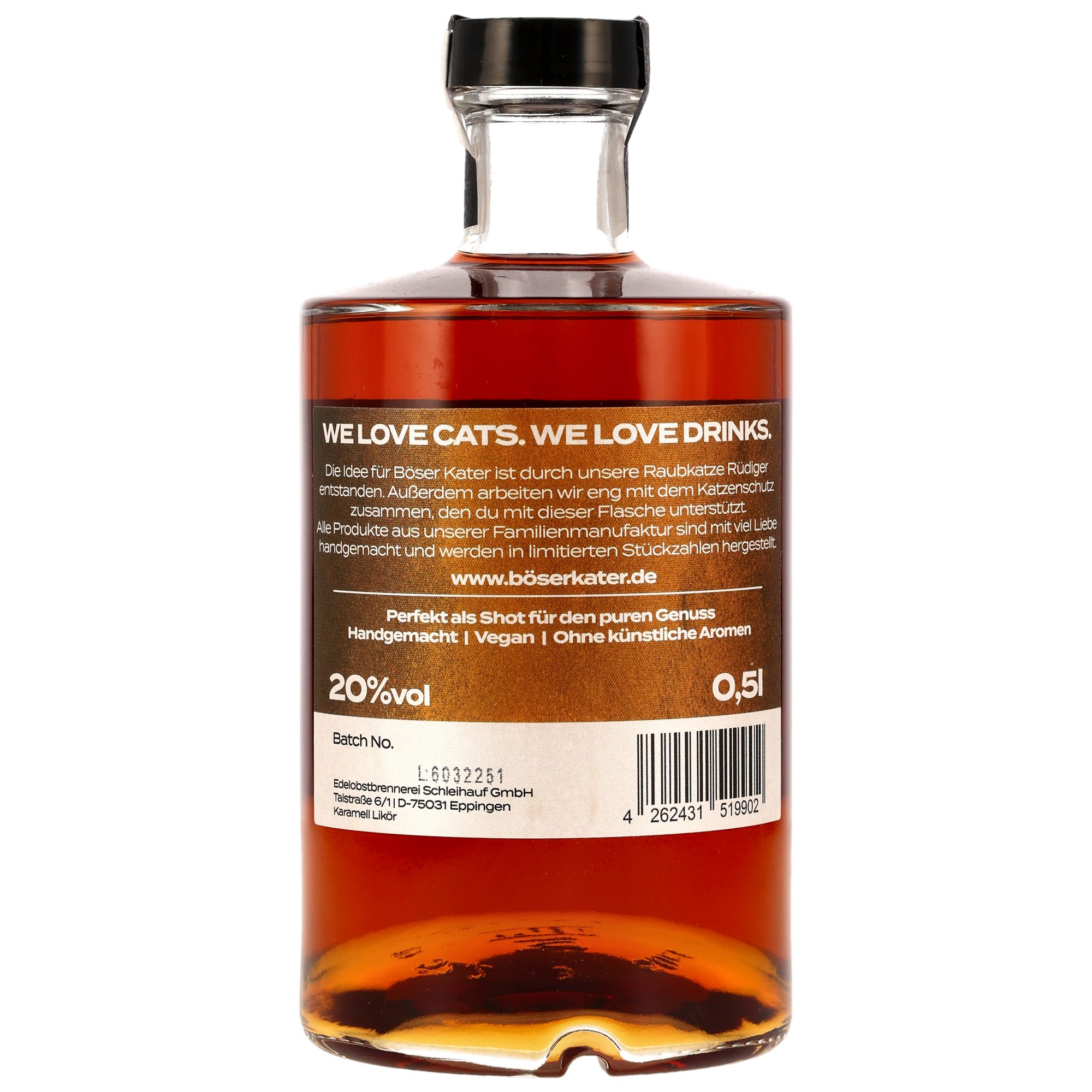 Böser Kater Caramel Toffee Likör