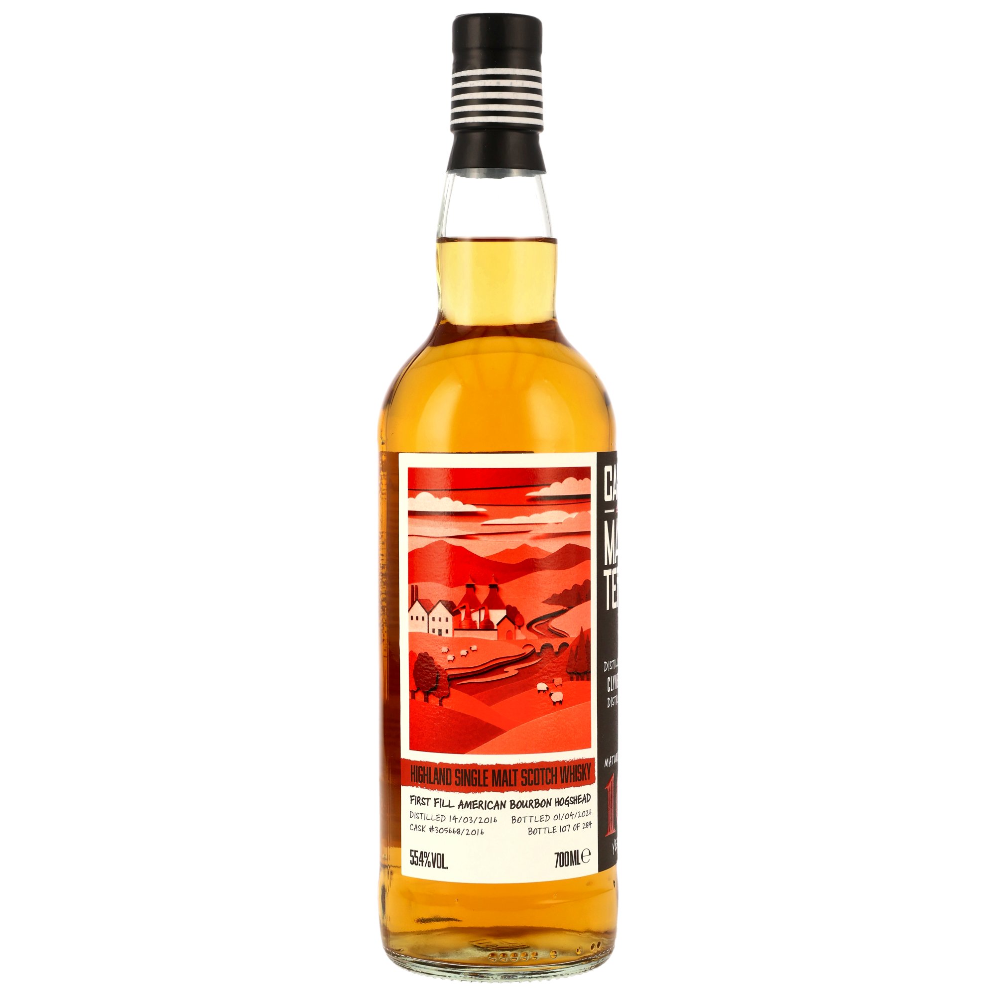 Clynelish 2016/2026 - 10 y.o. - 1st Fill Bourbon Hogshead #305668/2016 - Cask Masters - Brave New Spirits